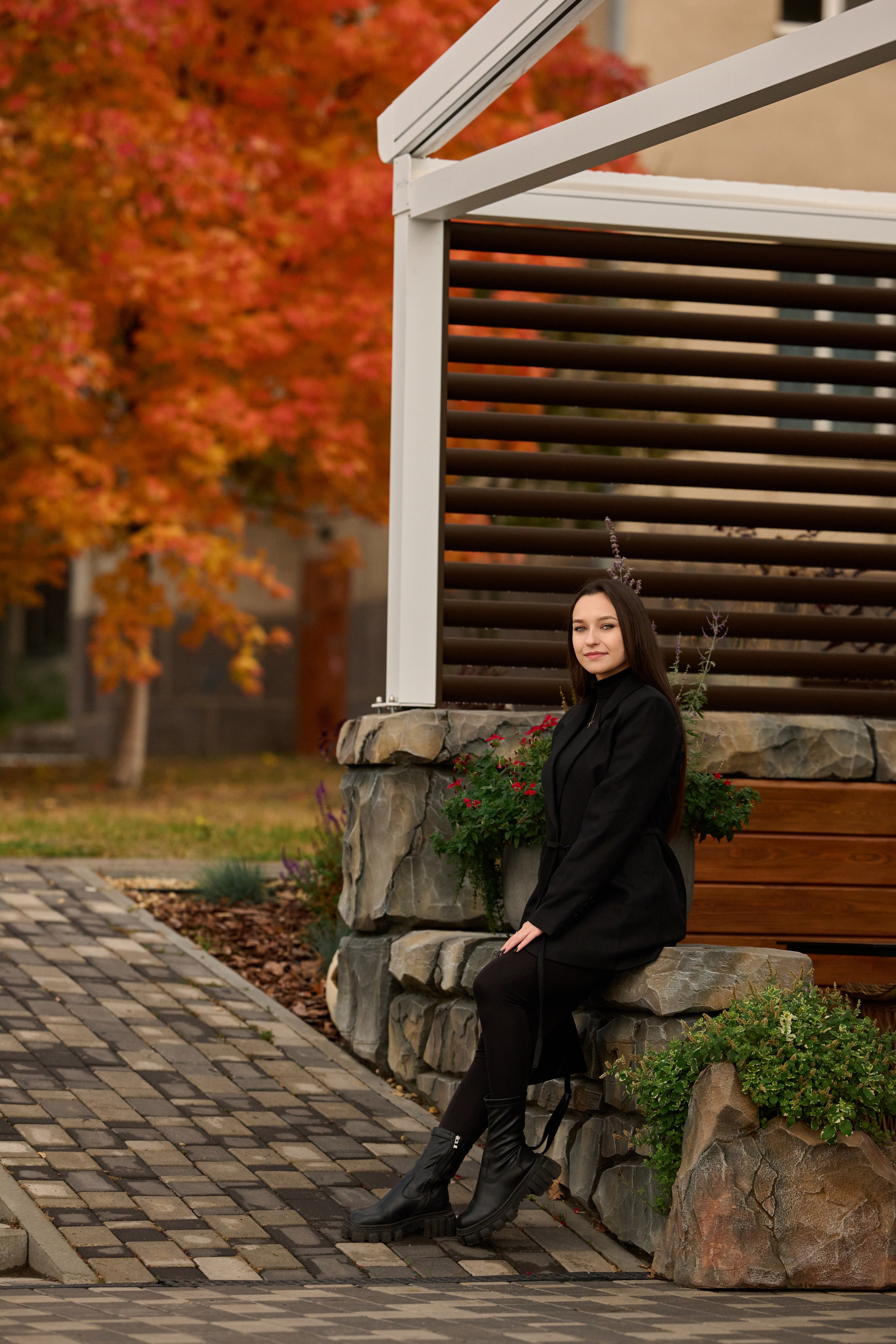 Фотосессия Елизаветы в осенних красках Старого Оскола. Профессиональный фотограф Старый Оскол, Губкин — свадьба, венчание, крещение, юбилей и день рождения