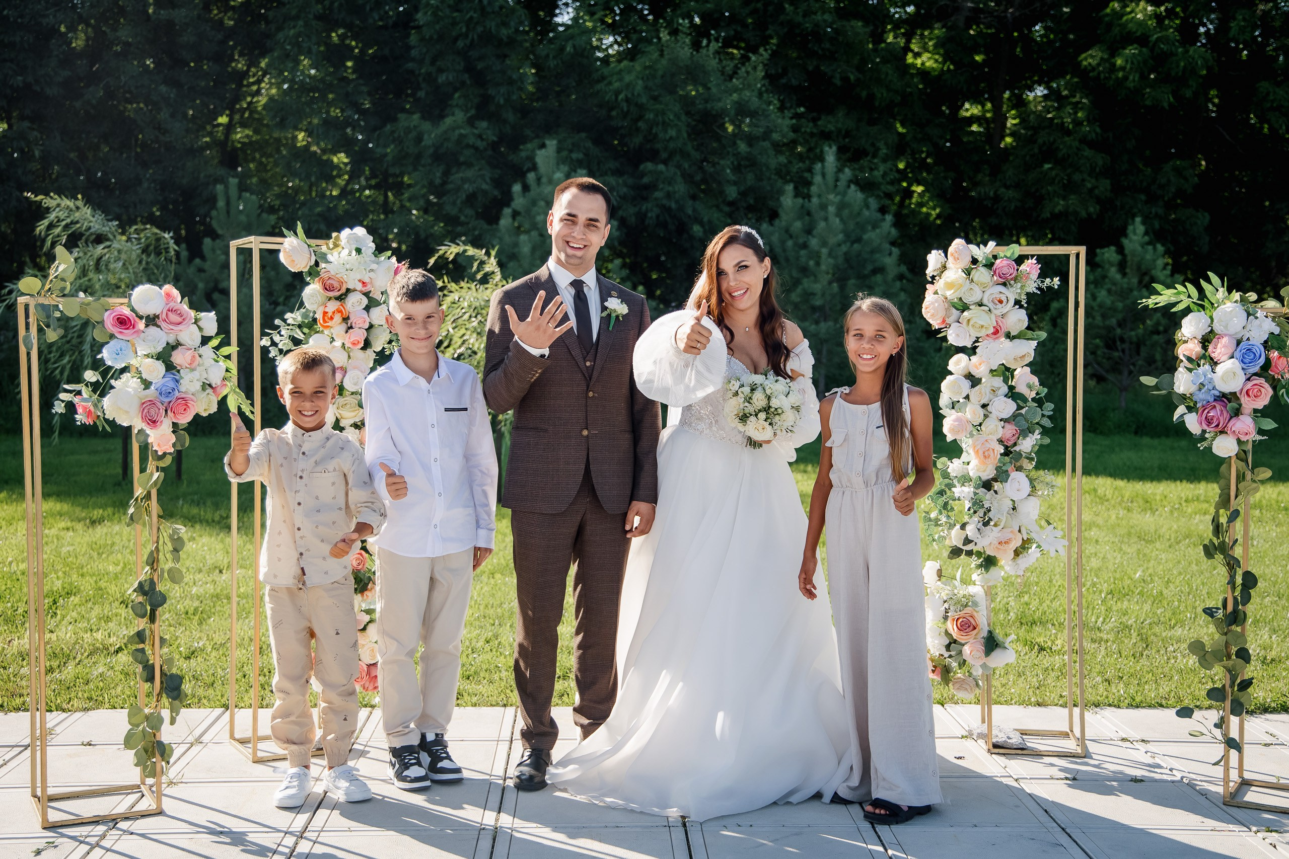 Кристина и Александр. Resches garten. Полный день. Свадебный фотограф в Хабаровске