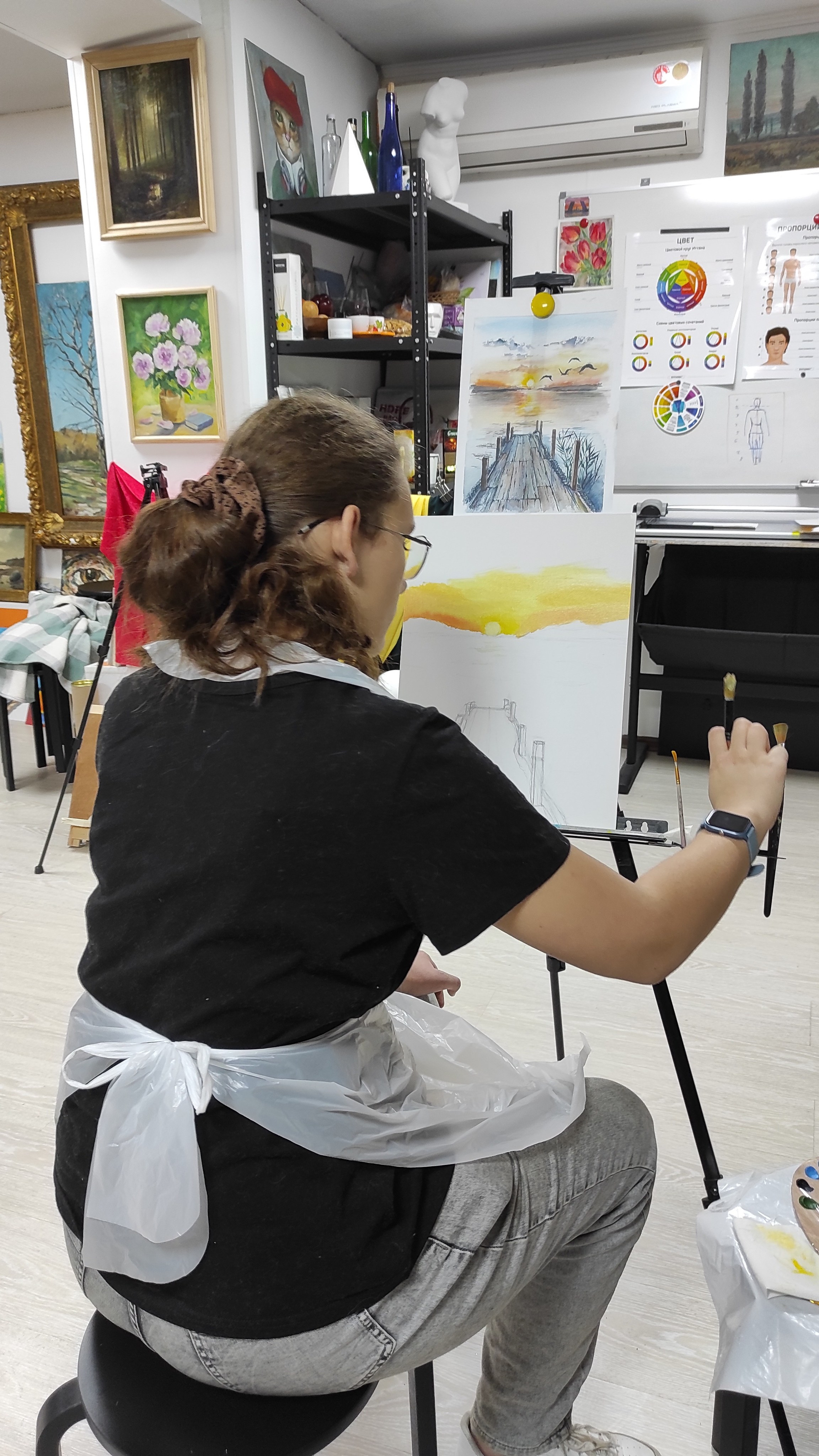 Подростки и дети постарше. Арт-вечеринки и мастер-классы в Москве для взрослых и детей