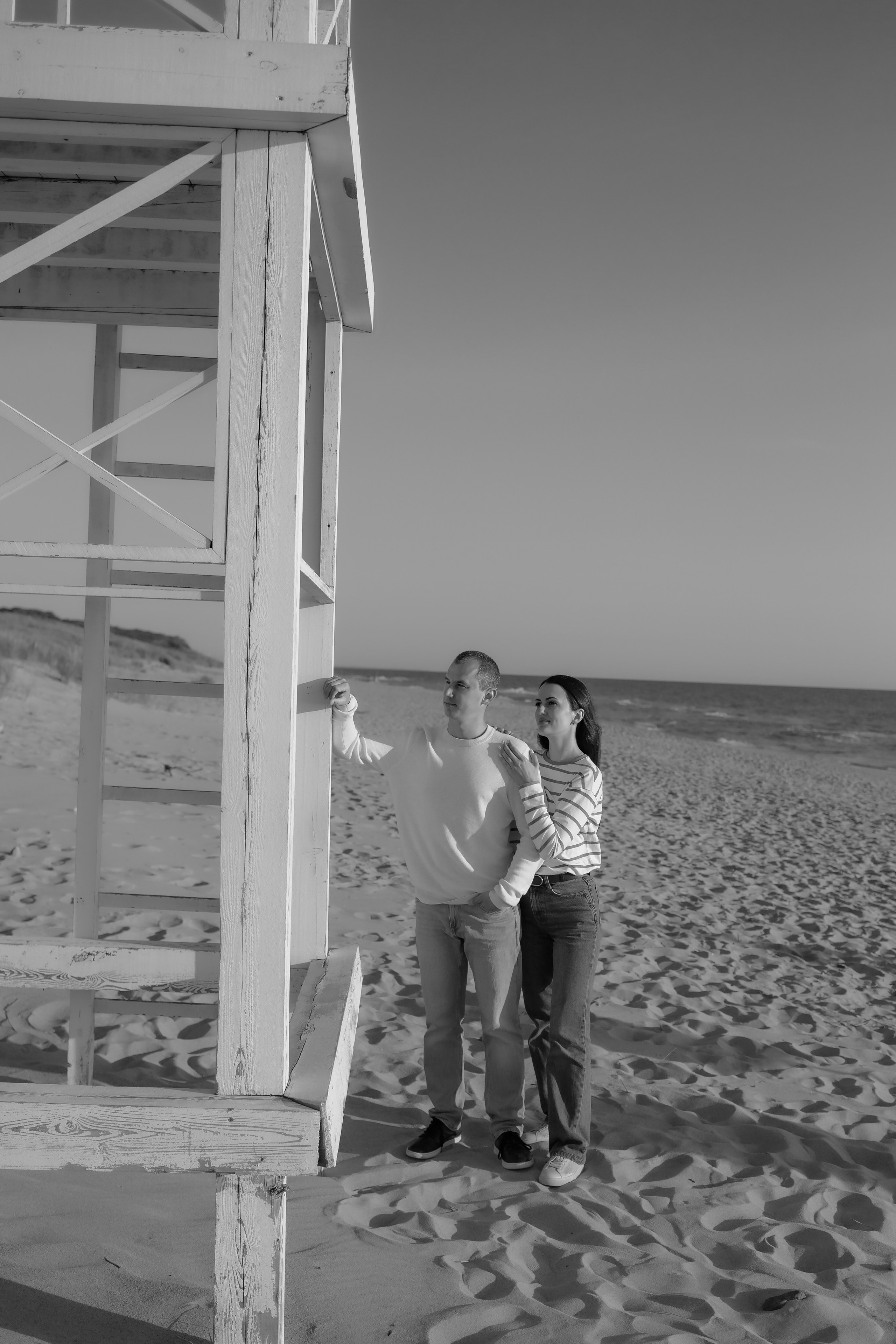 Павел и Татьяна. Закат в Янтарном. Фотограф в Калининграде Решетникова Алина