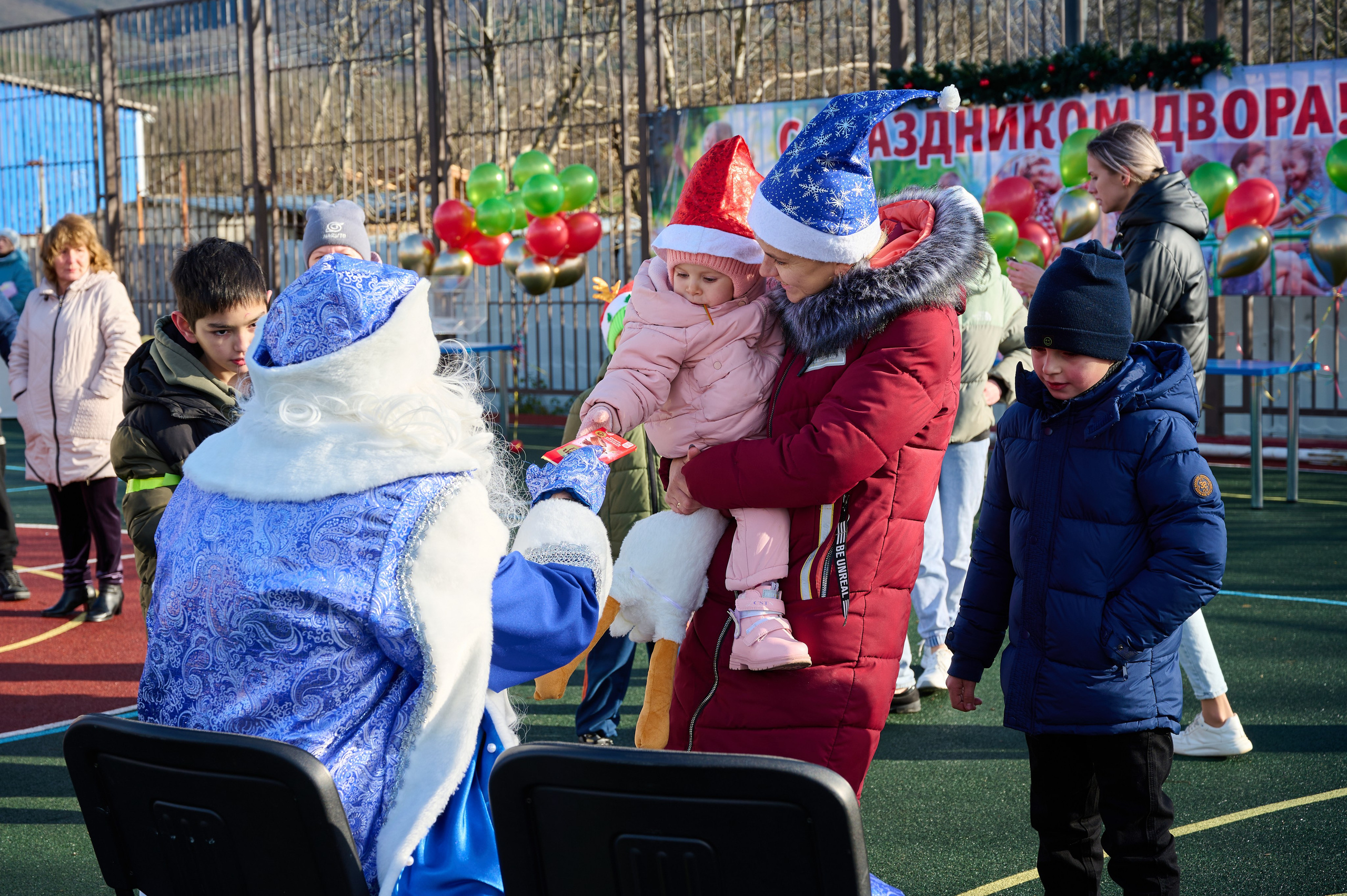 День двора в с. Виноградное. Жизнь курорта Кабардинка в фотографиях