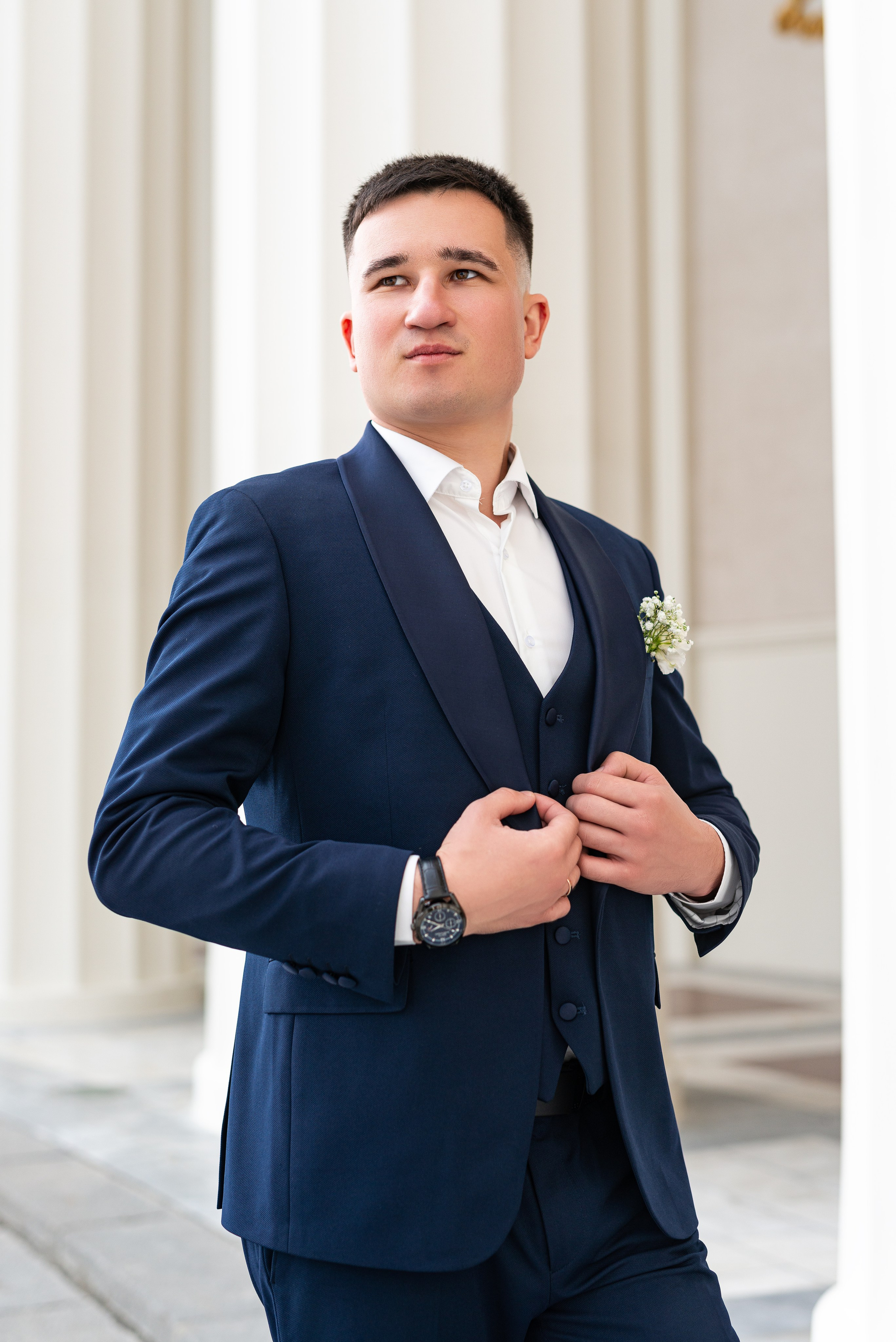 Свадебная фотосессия Юлии и Андрея на ВДНХ. Репортажный и персональный фотограф в Москве