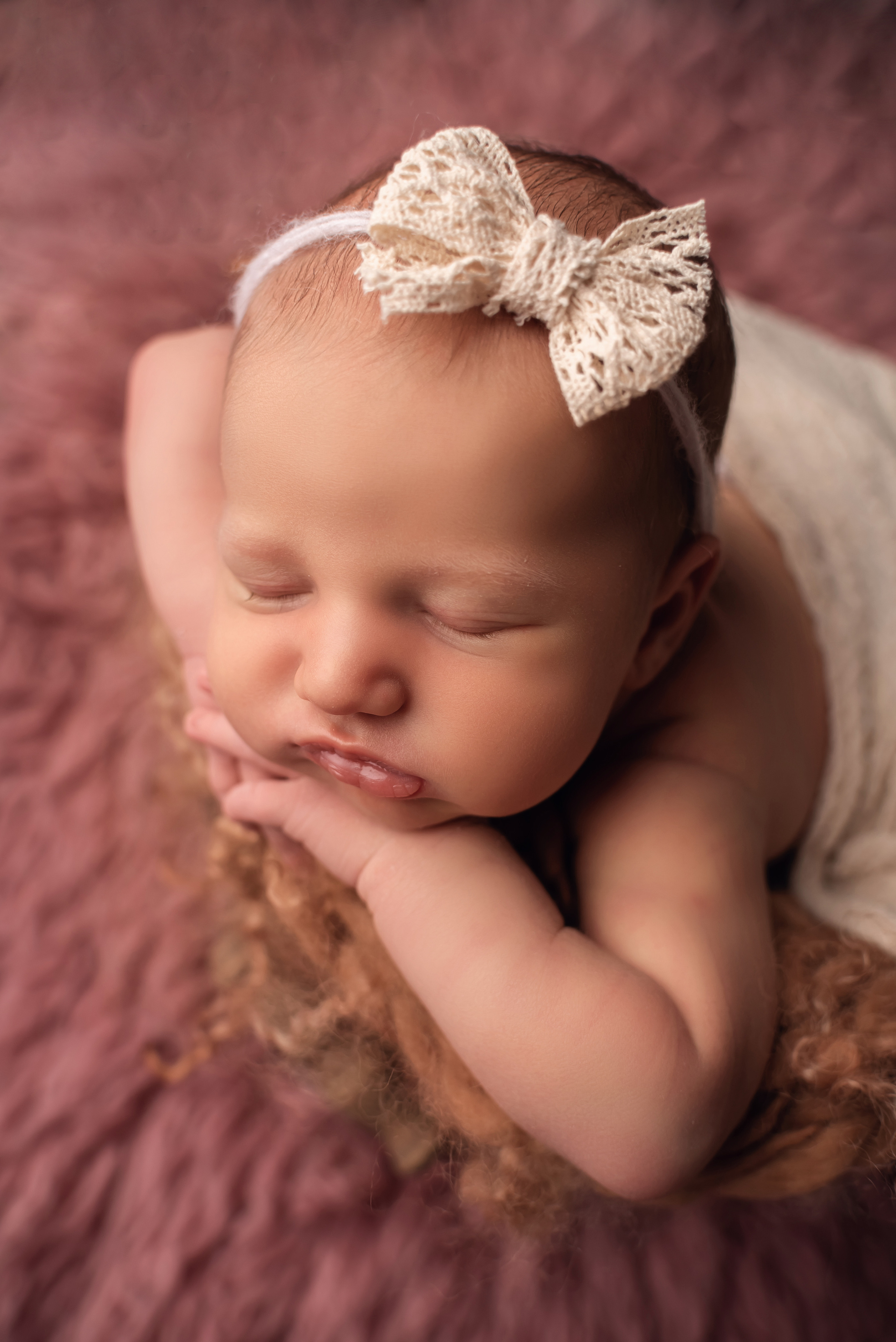 Марта 12 дней. Детский фотограф новорождённых в Минске Боровик Екатерина