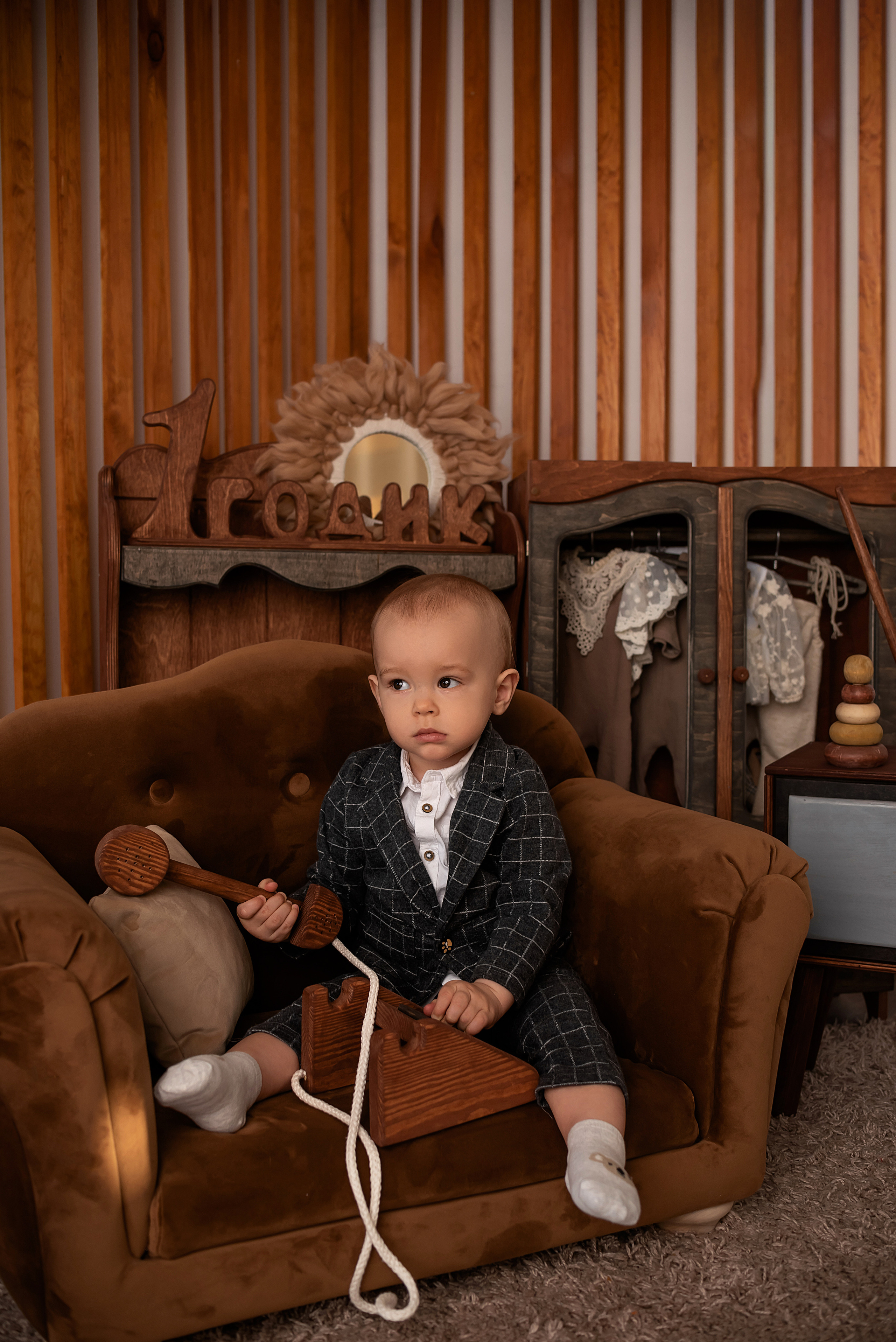 Иван годик. Детский фотограф новорождённых в Минске Боровик Екатерина