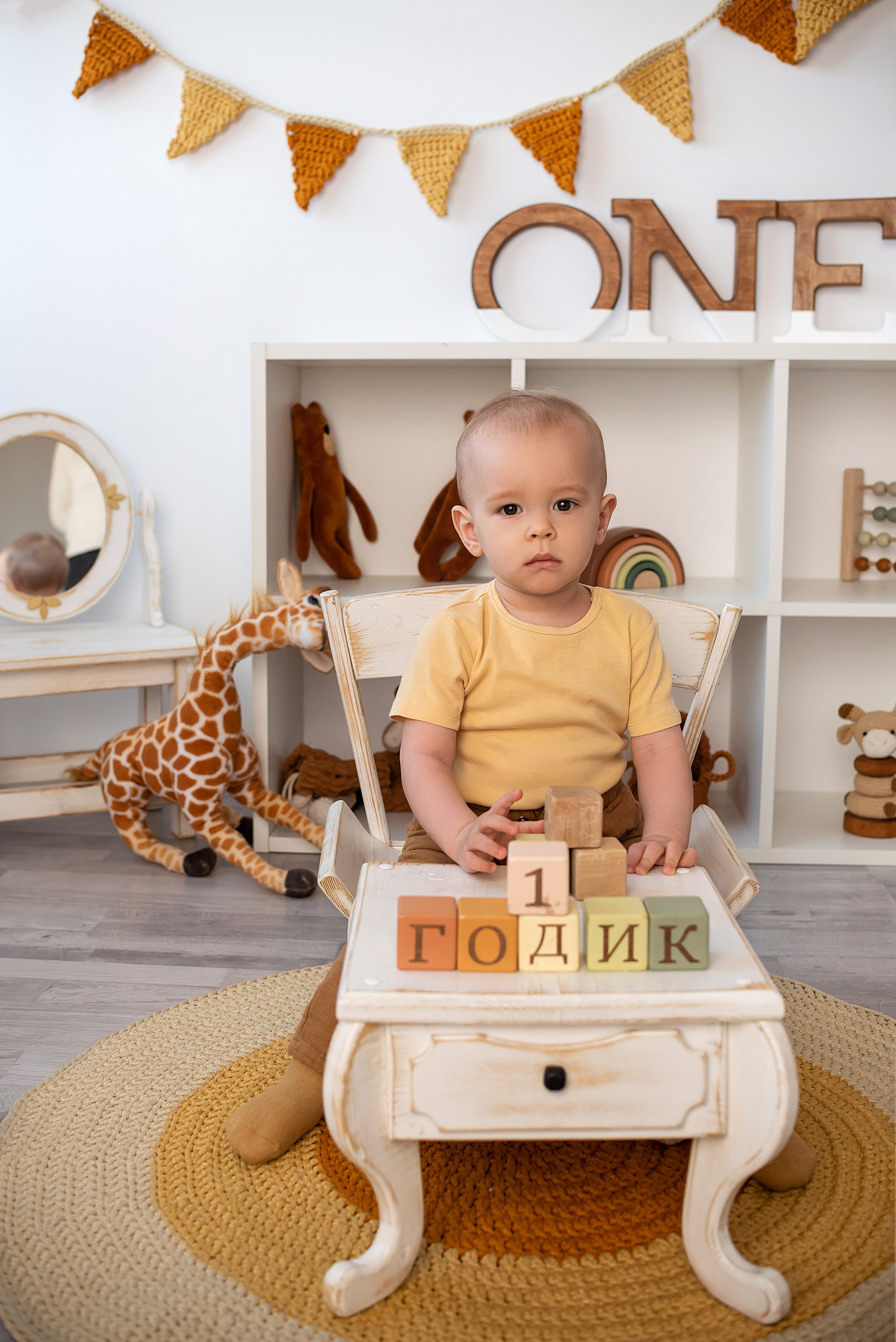 Иван годик. Детский фотограф новорождённых в Минске Боровик Екатерина
