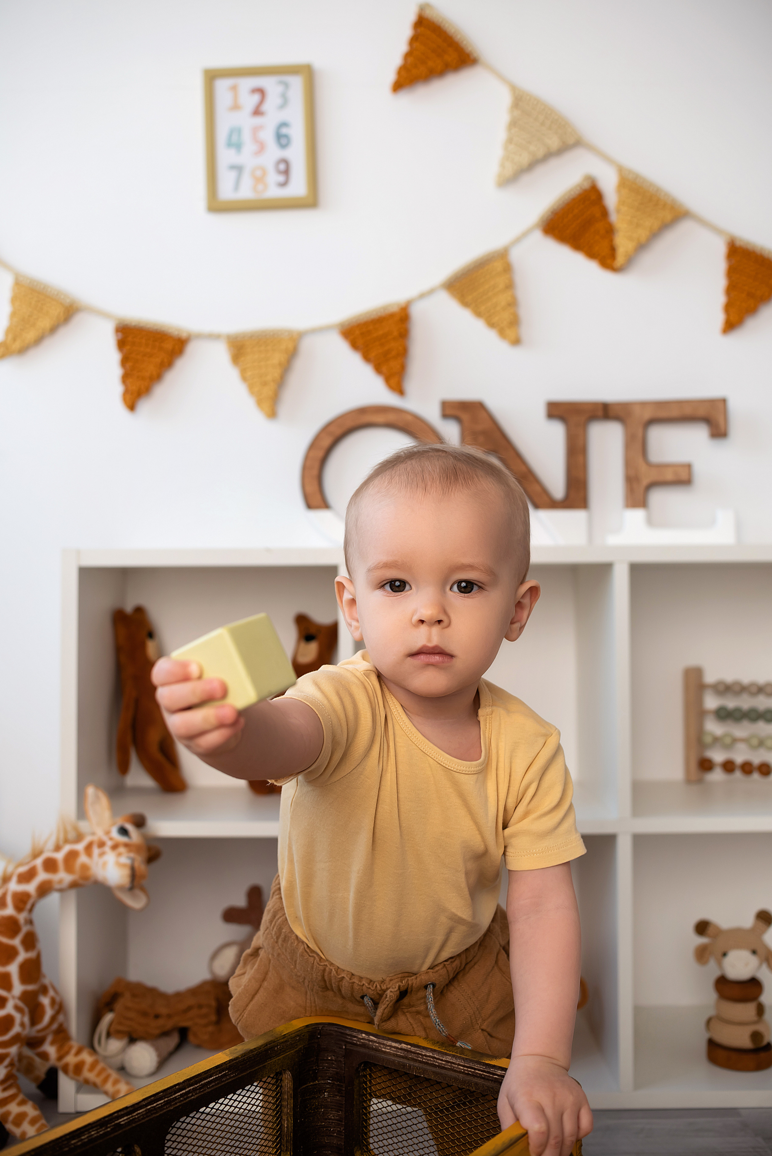 Иван годик. Детский фотограф новорождённых в Минске Боровик Екатерина