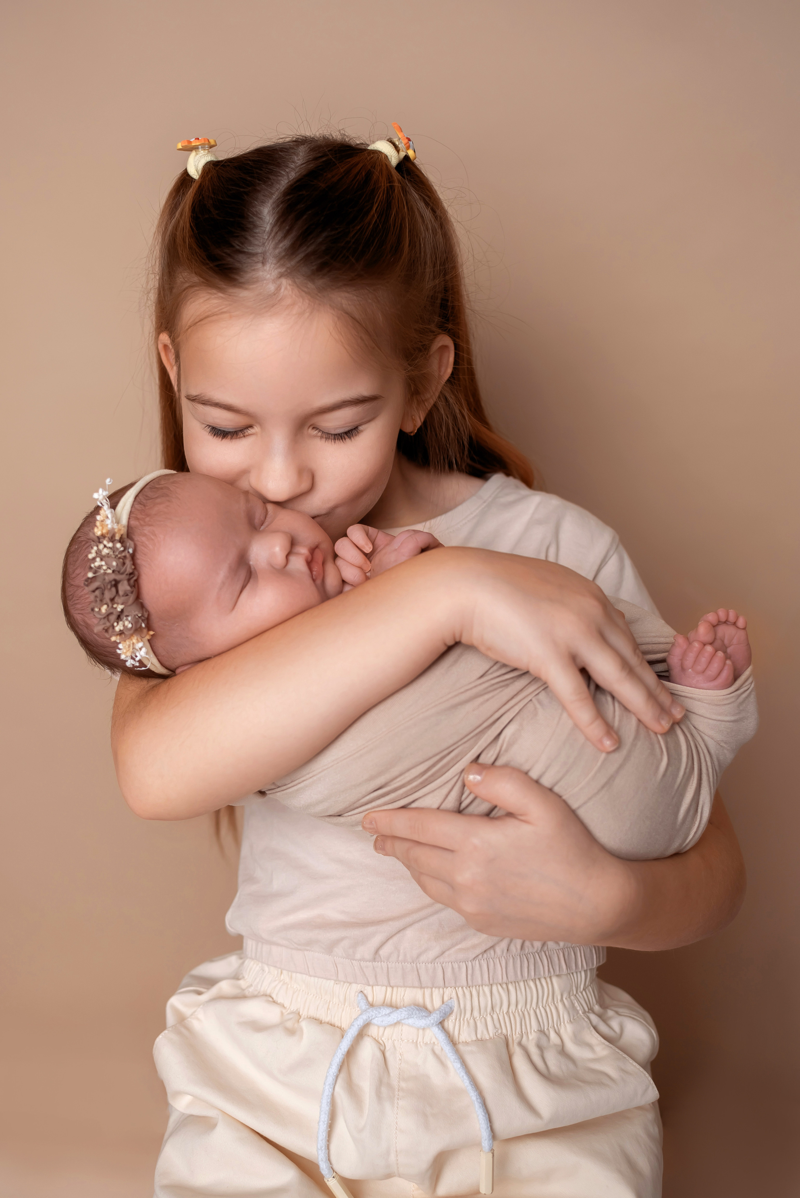 Есения и Ульяна. Детский фотограф новорождённых в Минске Боровик Екатерина