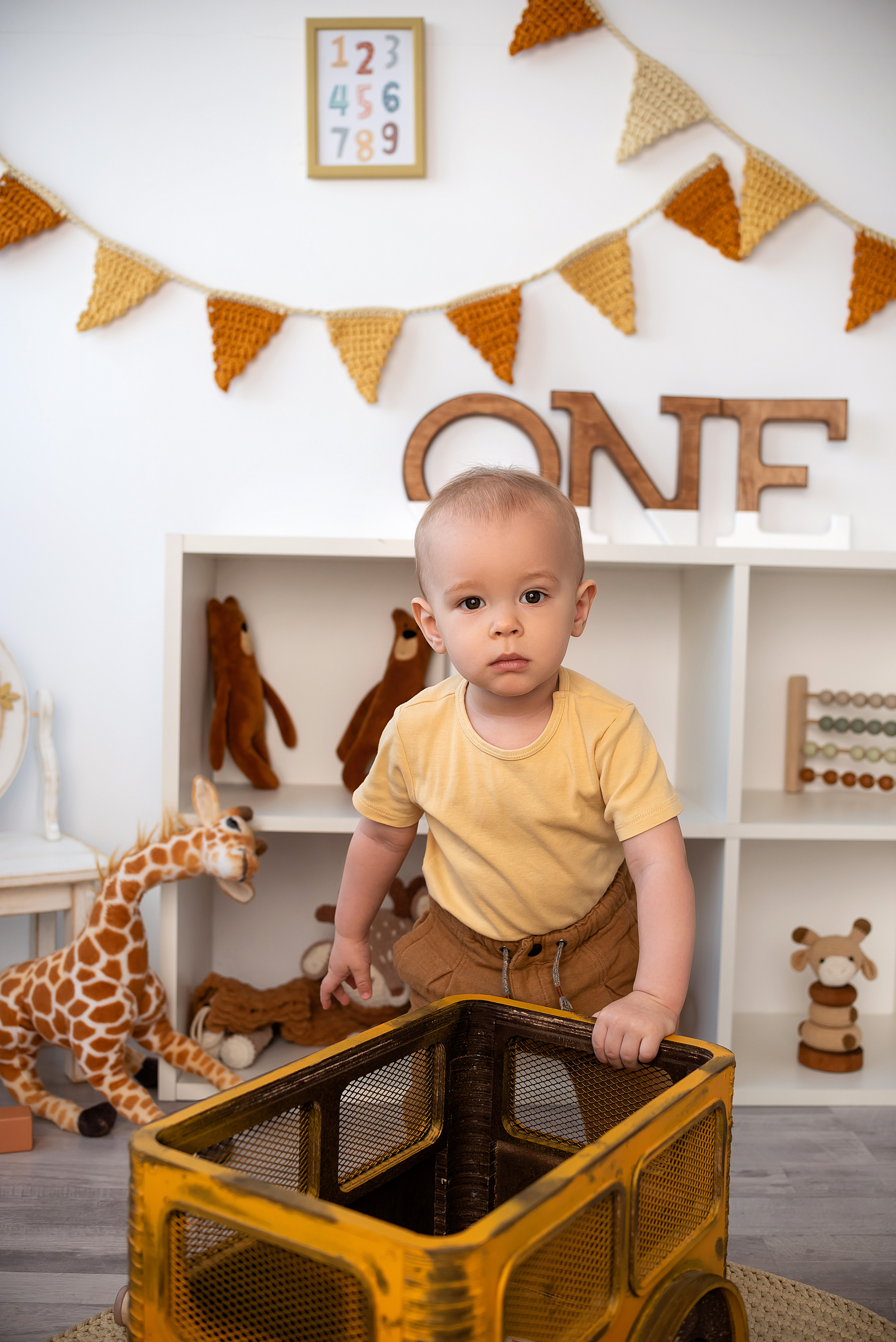 Иван годик. Детский фотограф новорождённых в Минске Боровик Екатерина