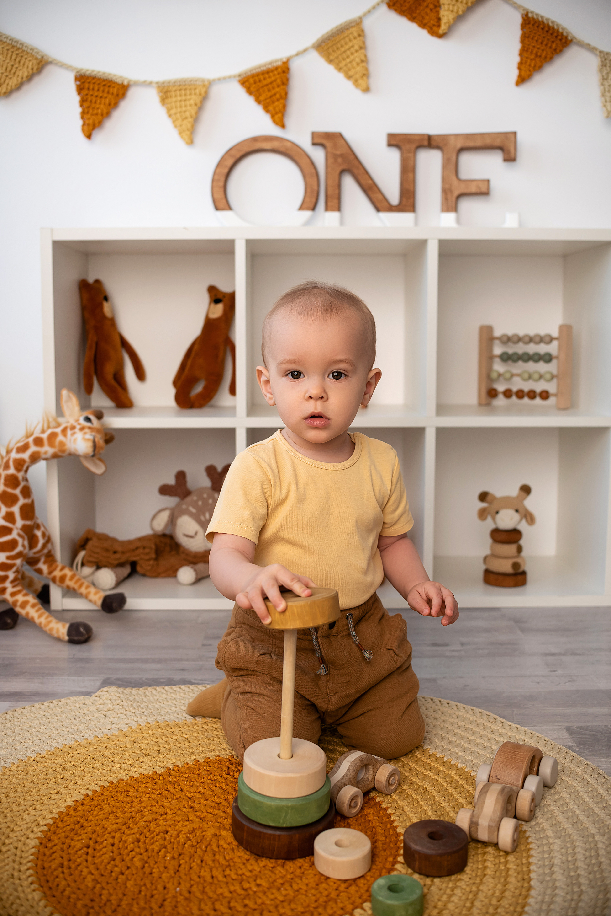 Иван годик. Детский фотограф новорождённых в Минске Боровик Екатерина