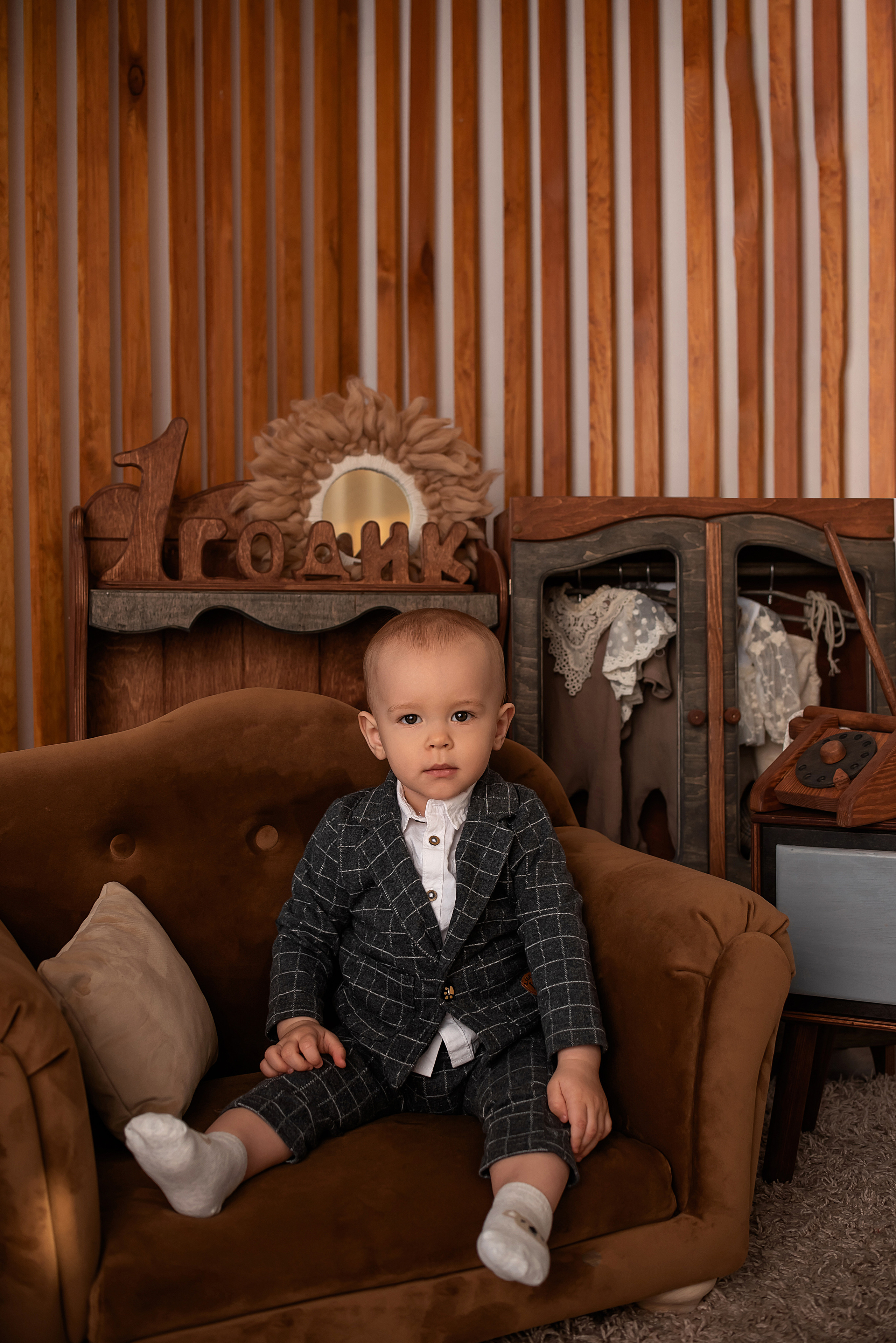 Иван годик. Детский фотограф новорождённых в Минске Боровик Екатерина