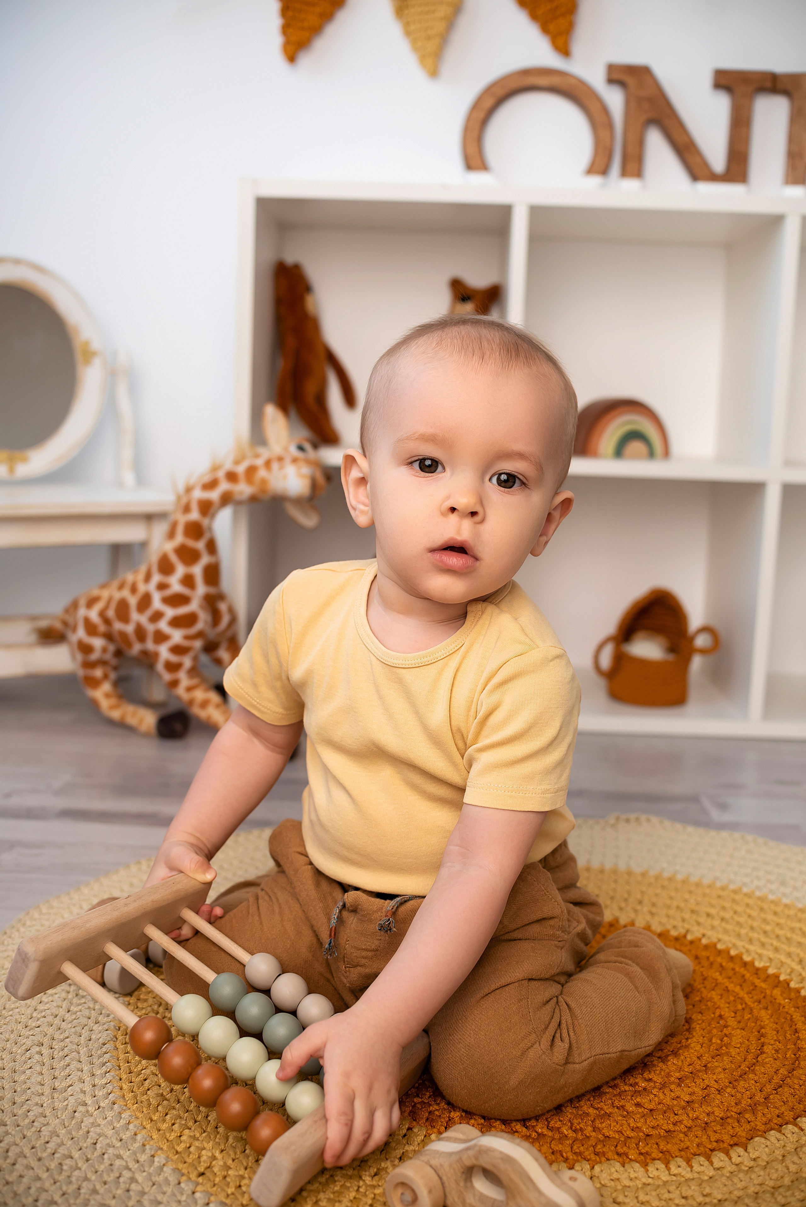 Иван годик. Детский фотограф новорождённых в Минске Боровик Екатерина