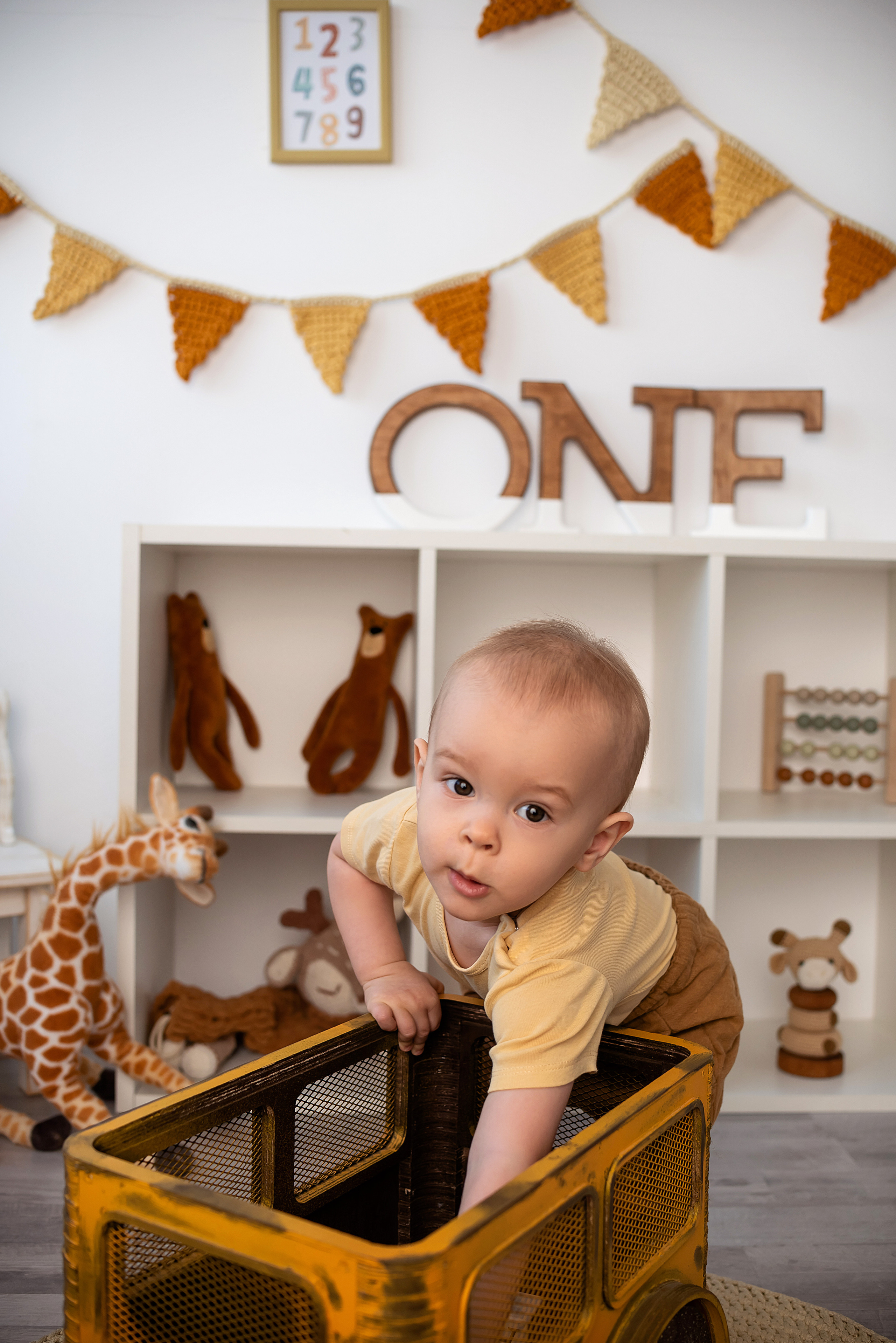 Иван годик. Детский фотограф новорождённых в Минске Боровик Екатерина