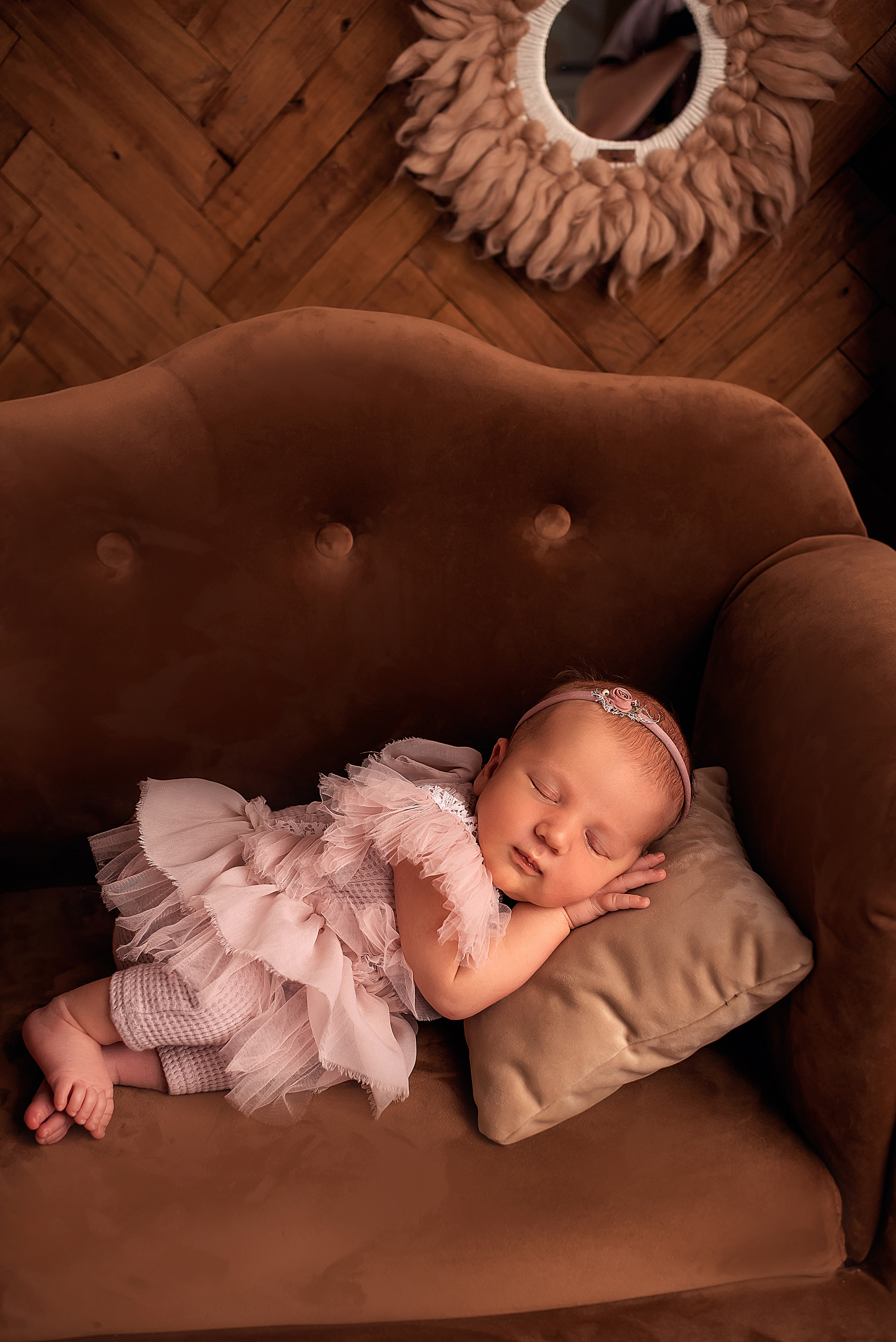 Марта 12 дней. Детский фотограф новорождённых в Минске Боровик Екатерина