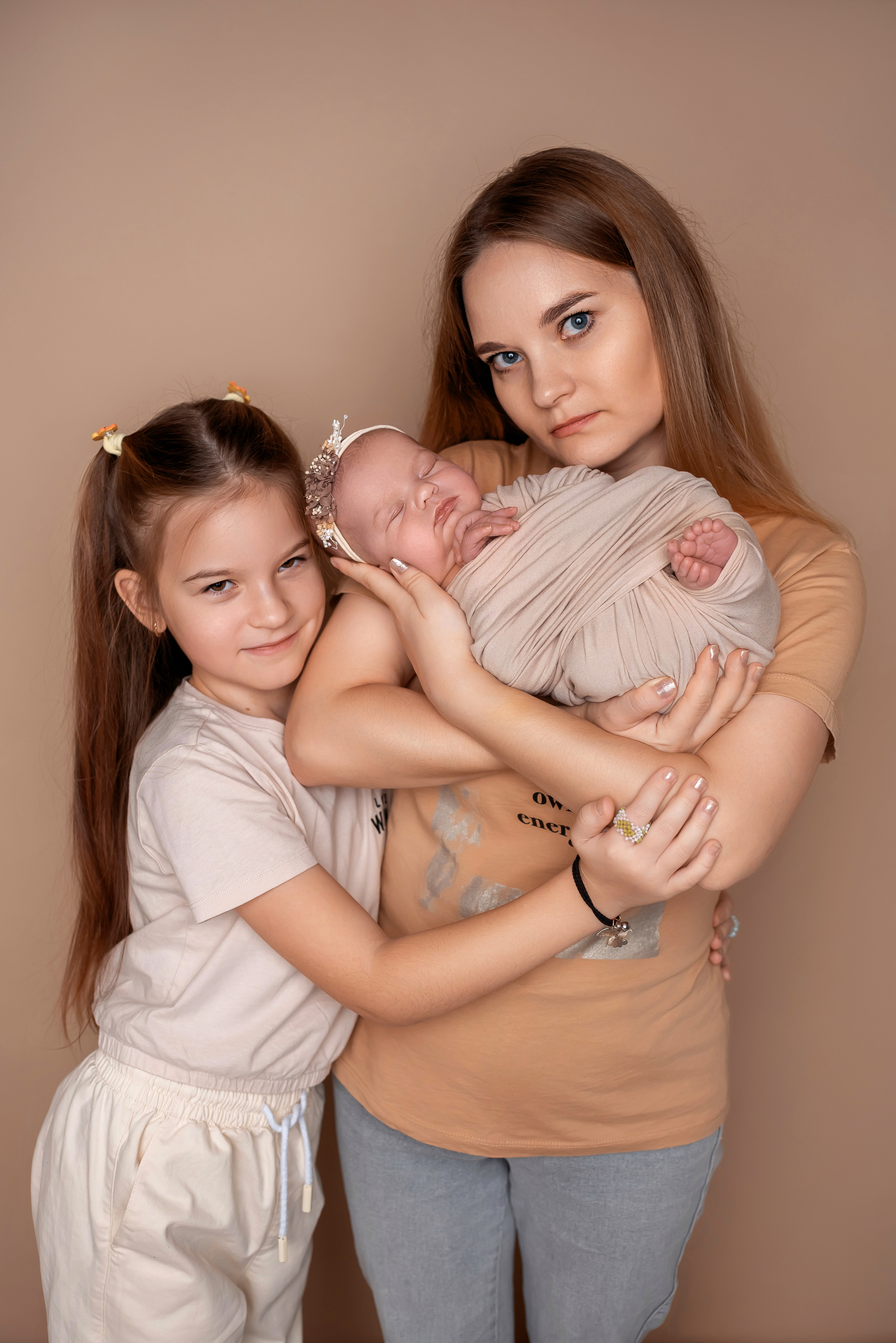 Есения и Ульяна. Детский фотограф новорождённых в Минске Боровик Екатерина