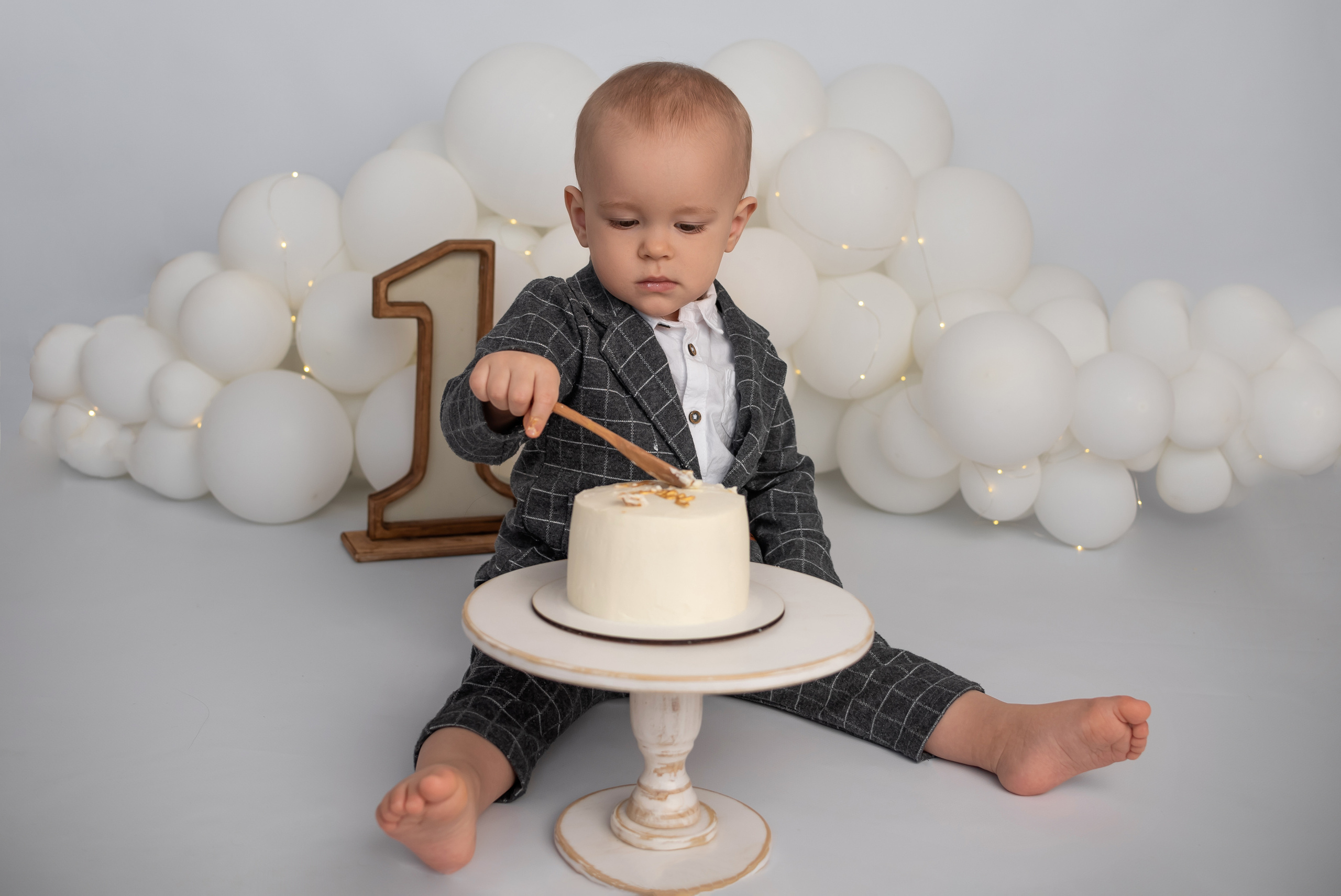 Иван годик. Детский фотограф новорождённых в Минске Боровик Екатерина