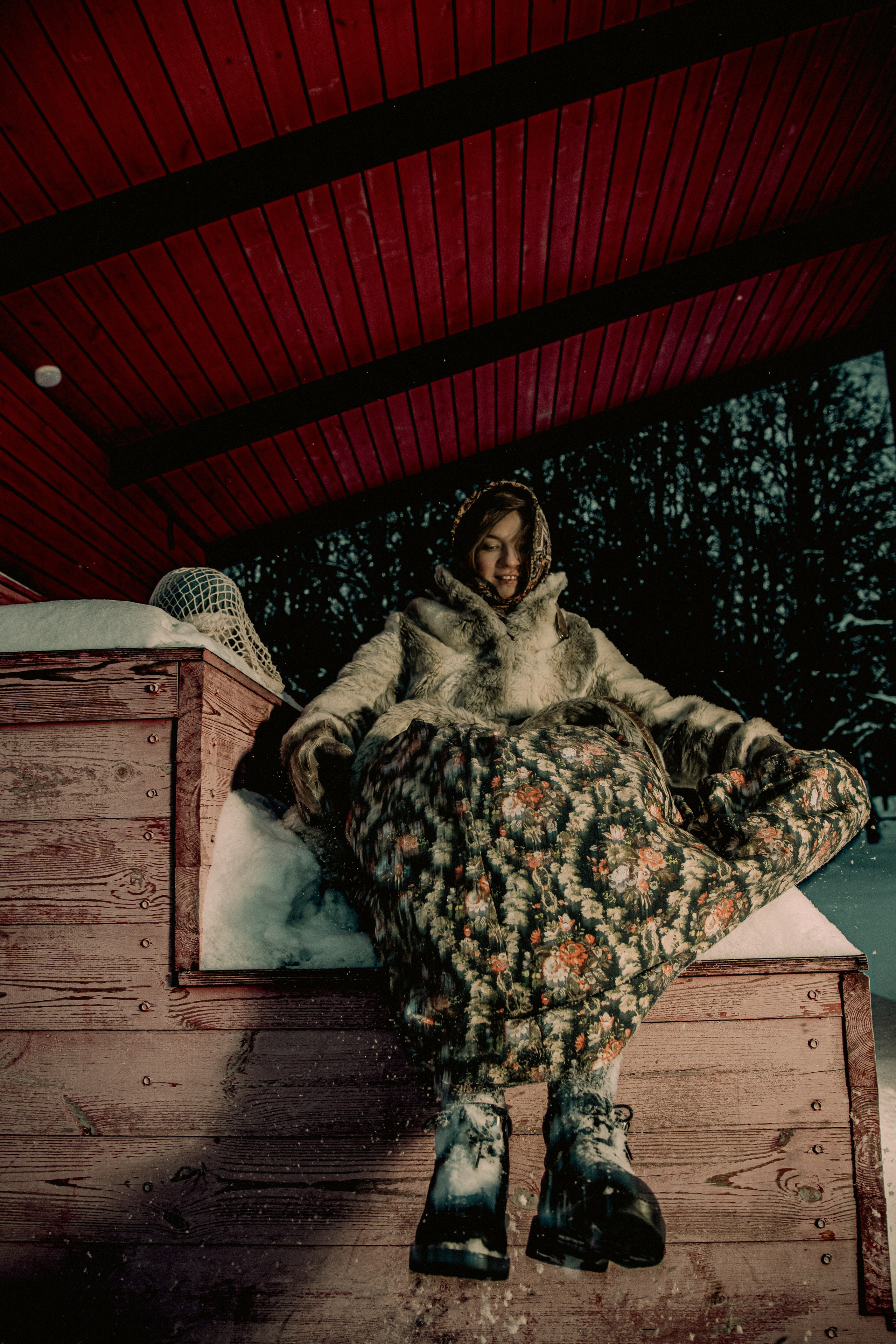 Лицо и снег. Фотограф в Москве портреты | репортажи | спорт