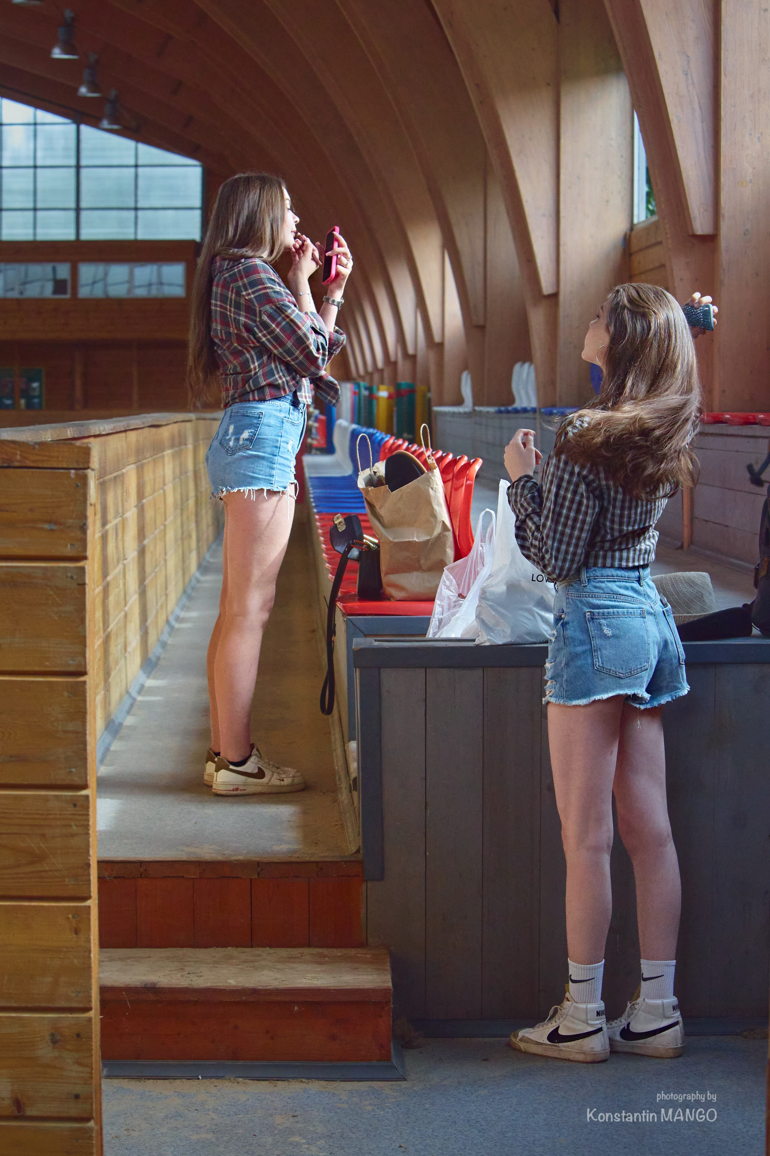 Фотопрогулка для Виктории и Полины на лошадях. Фотограф в Рязани. Свадьба, семейное фото, портрет. Константин Манго