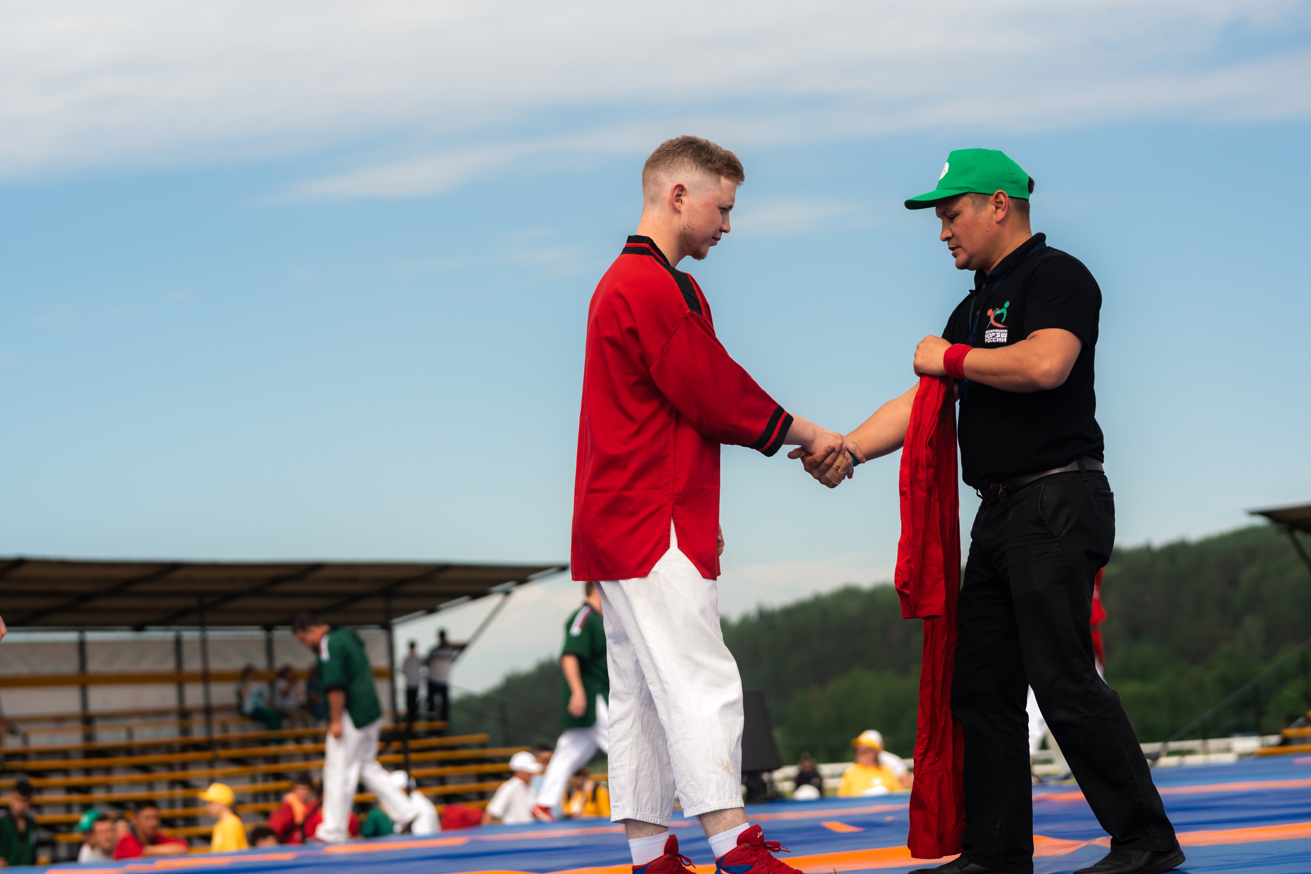 Фотографии с Всероссийских соревнований по көрәш