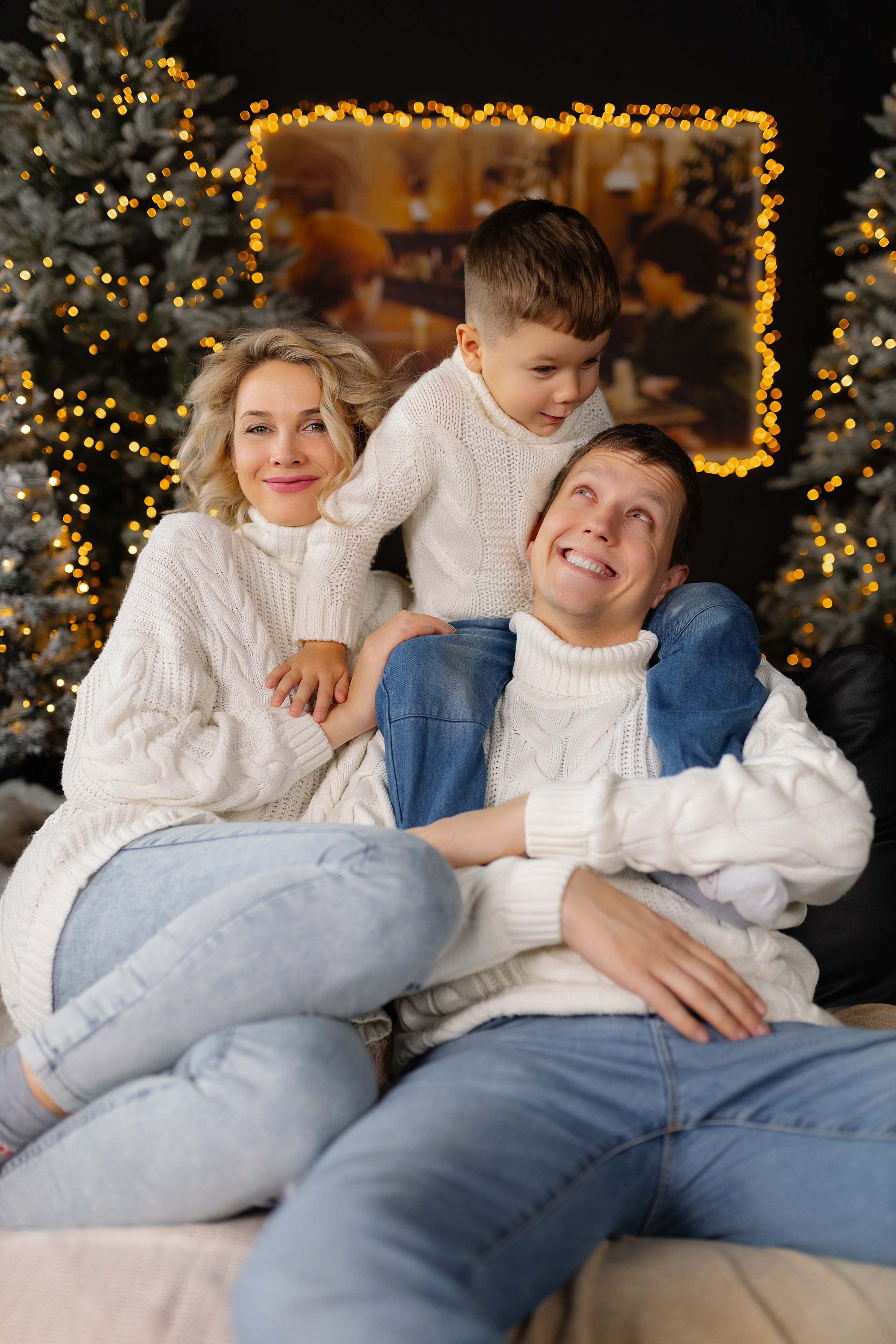 Семейная новогодняя съемка. Свадебный фотограф в Минске/Беларуси Сергей Спиридонов