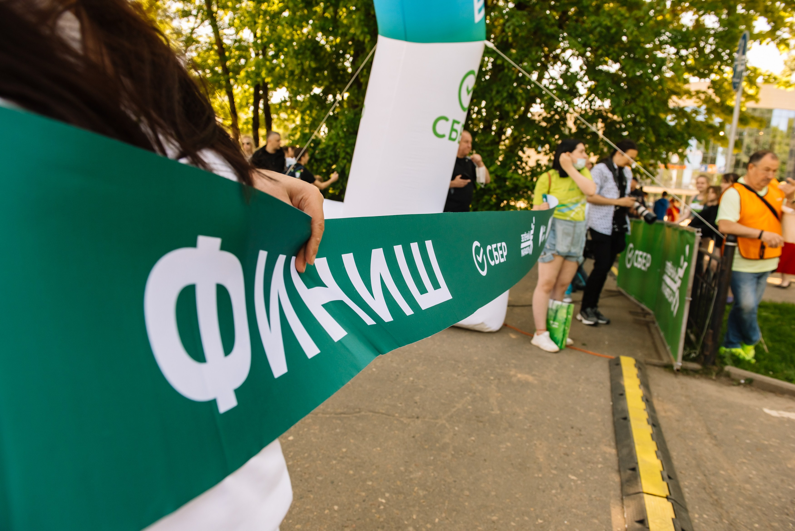 Зеленый марафон СБЕР. Репортажный фотограф в Москве и по всему миру Степанова Юлия