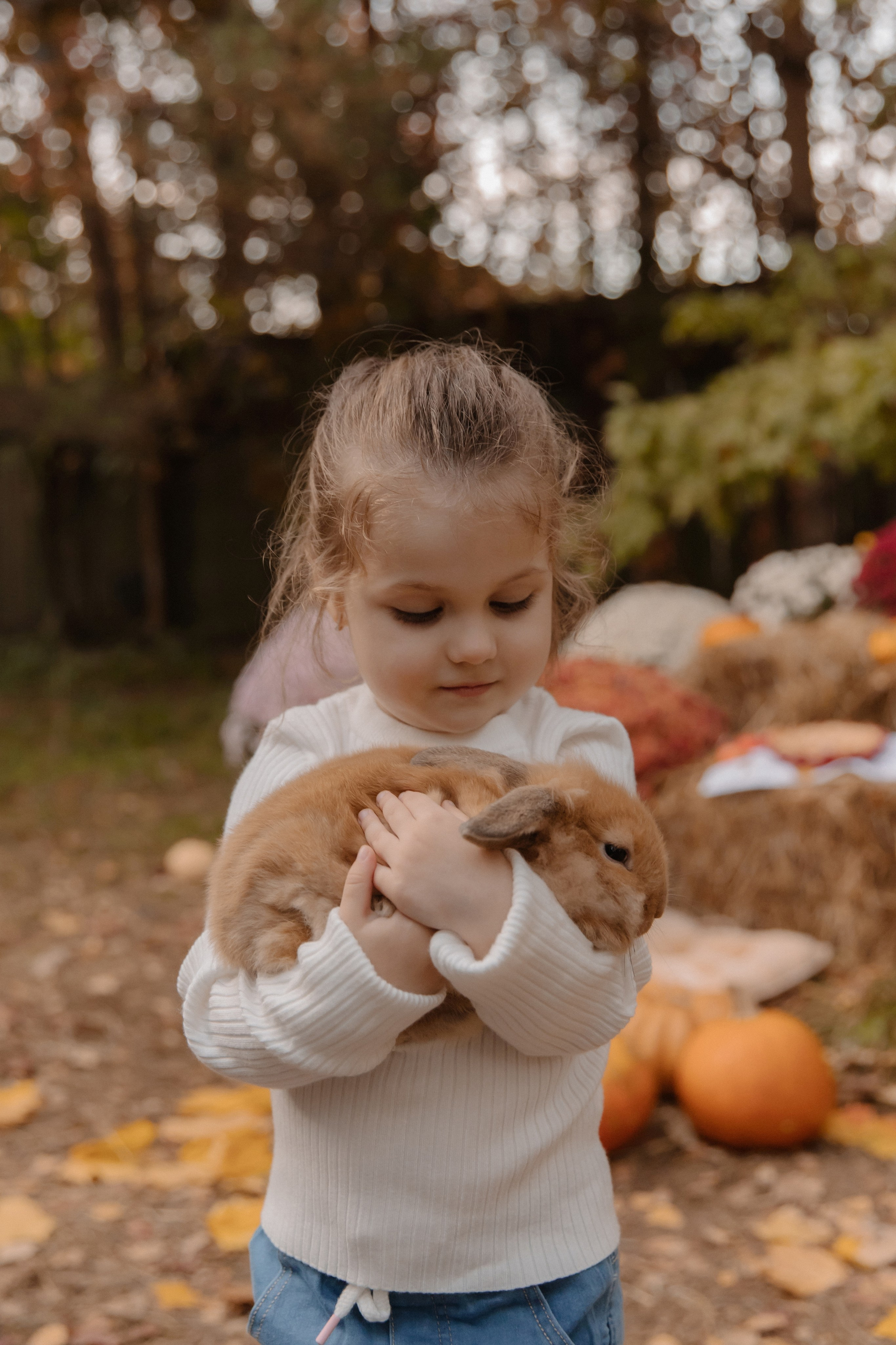 Съемка с кроликами. Семейный и свадебный фотограф в Москве и Зеленограде Пилипенко Юлия