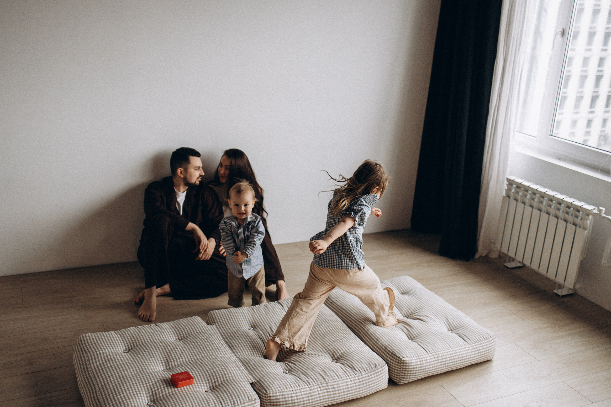 Лера, Женя, Милана и Макар. Семейный фотограф в Москве Марина Петра