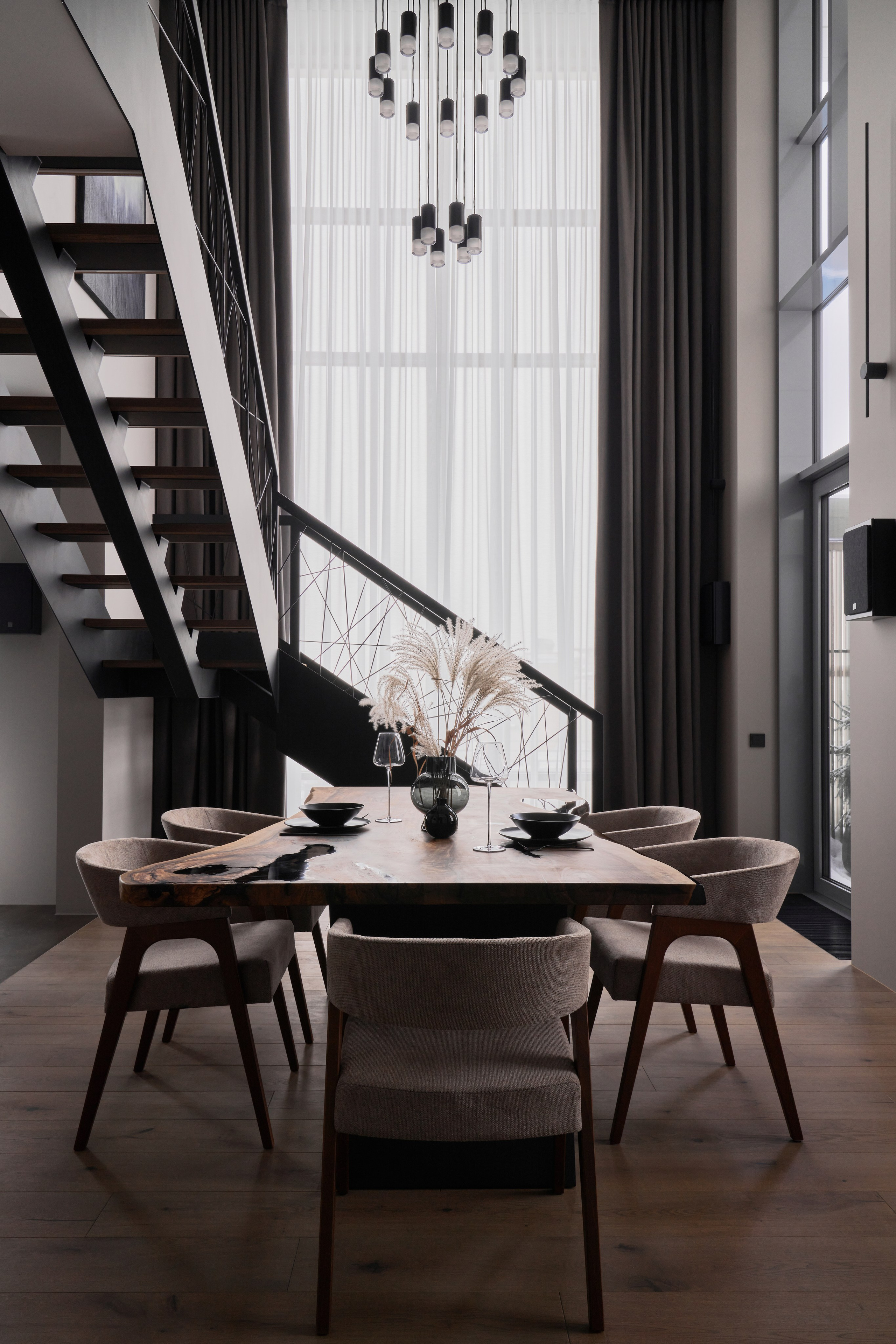 2-этажная квартира в ЖК Ботанический Сад. Евгения Четий — интерьерный фотограф в Москве, Санкт- Петербурге, Сочи