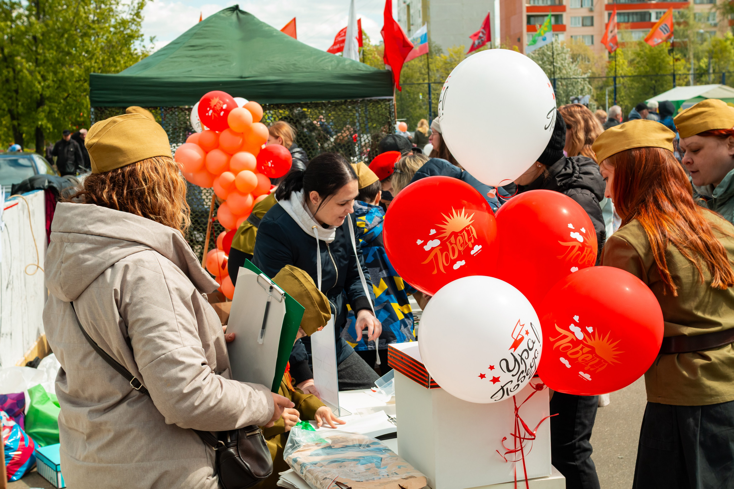 Репортаж с 9 мая 2025 года, День Победы! ВАО Москва. Фотограф Илья Варакин