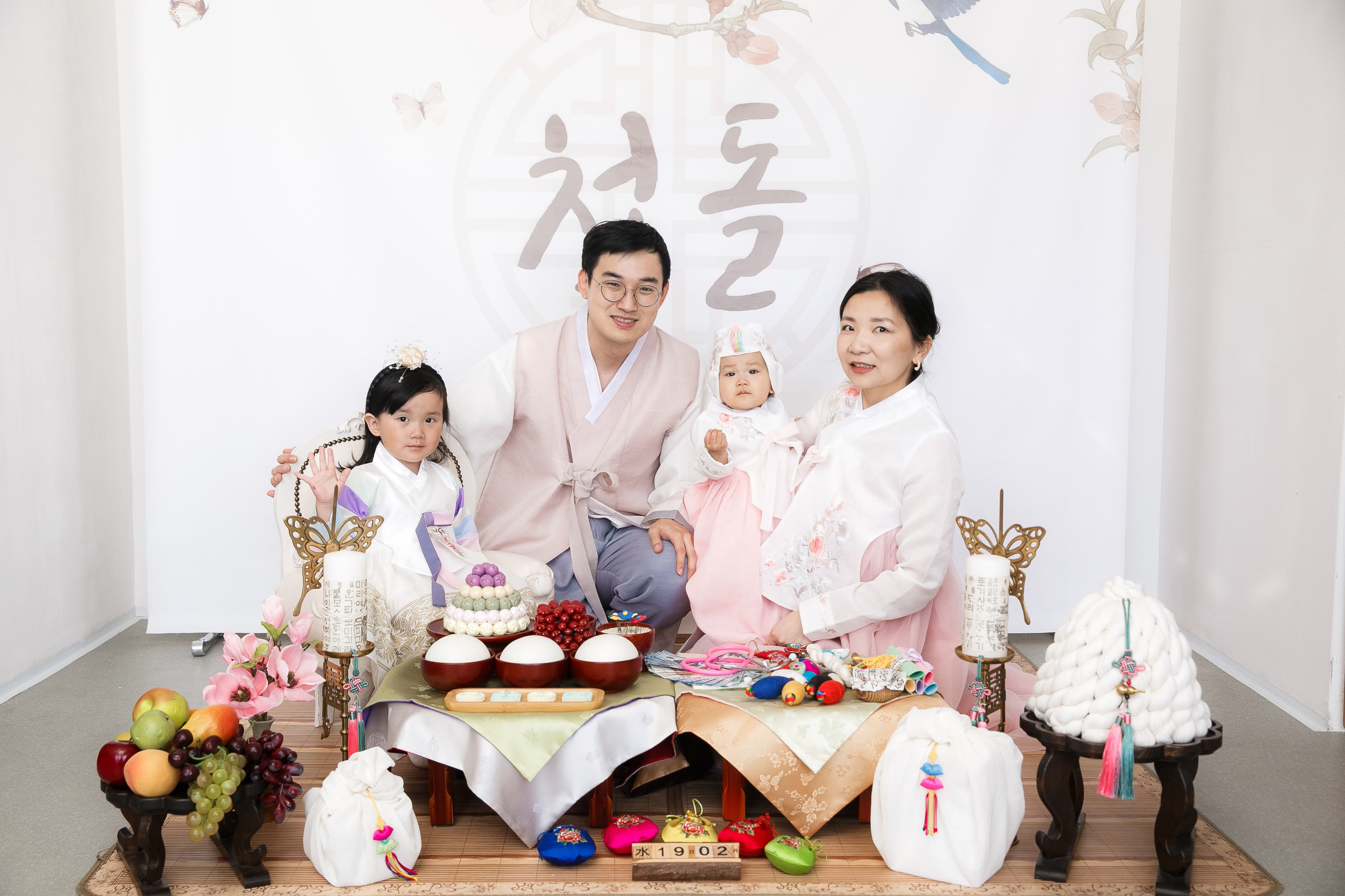 축돌 Утренняя церемония (семья). «Инбок» Фото студия