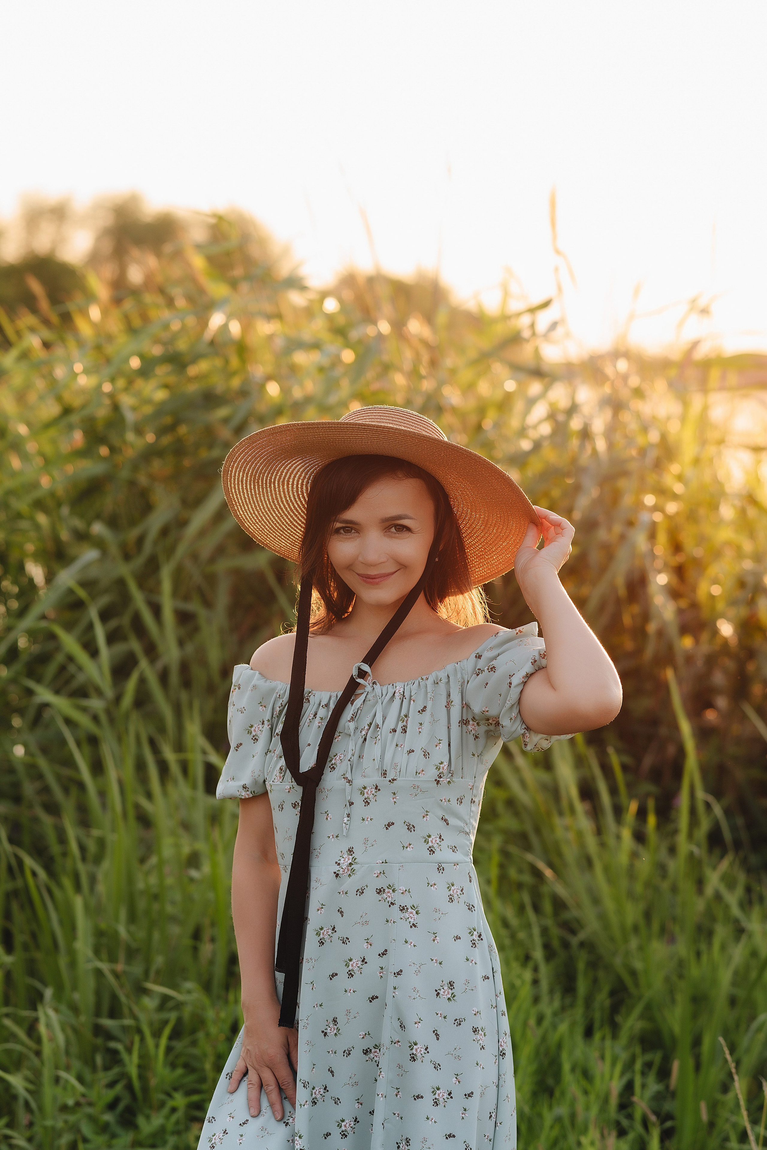 Семейная съемка на закате. Фотограф Карина Шмулёва. Воронеж и область