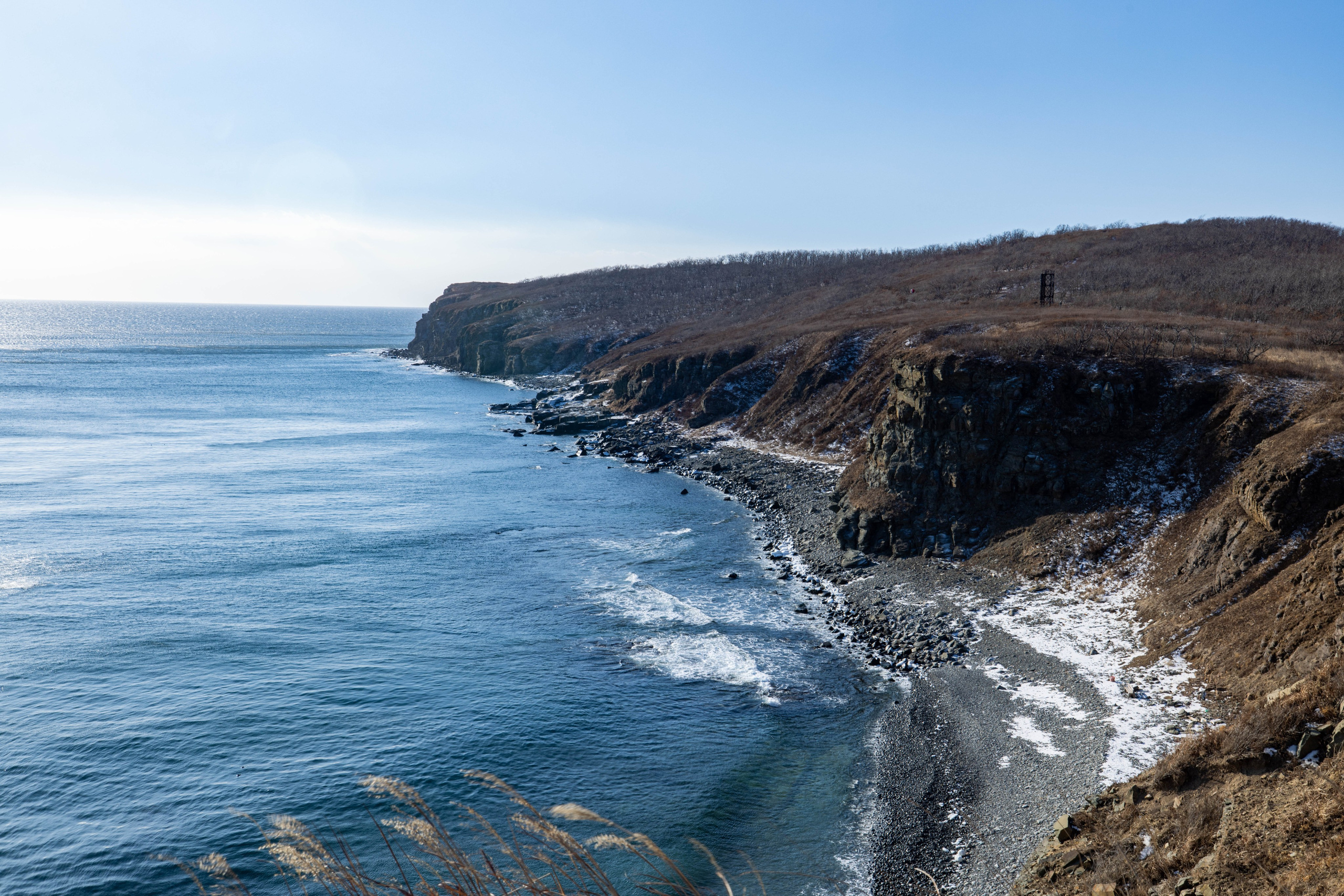Мыс Тобизина. Турист оптимист