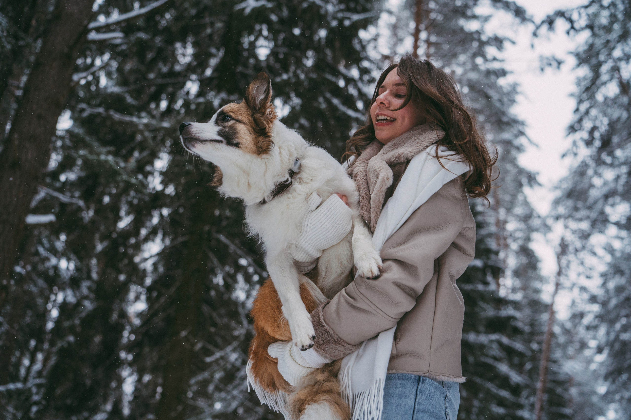 Катя, Анатолий и Елай. Фотограф анималист в Москве и Санкт-Петербурге Свиридова Анна