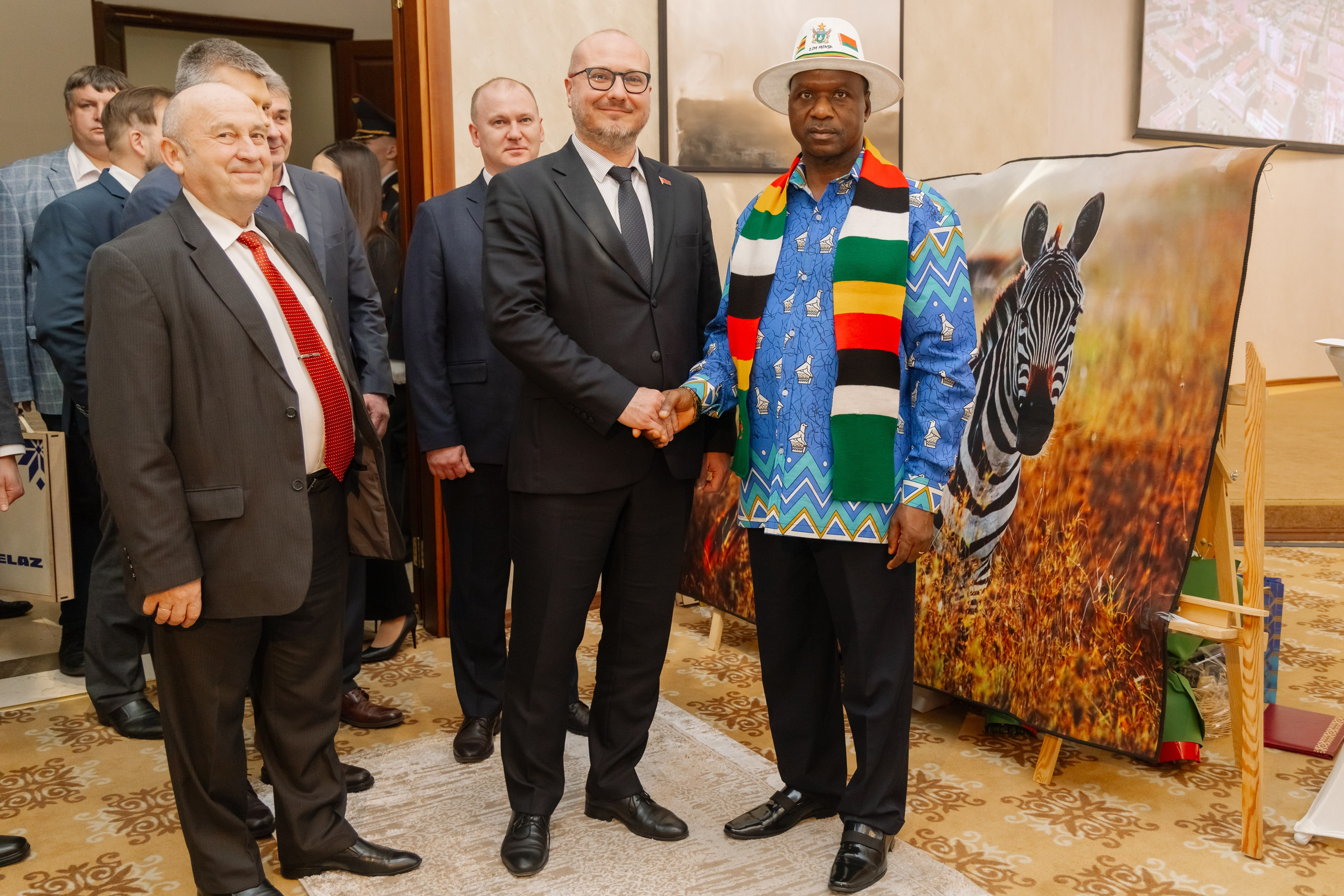 Фотосъемка делегации Посольства Зимбабве в Минске. Свадебный фотограф в Минске/Беларуси Сергей Спиридонов