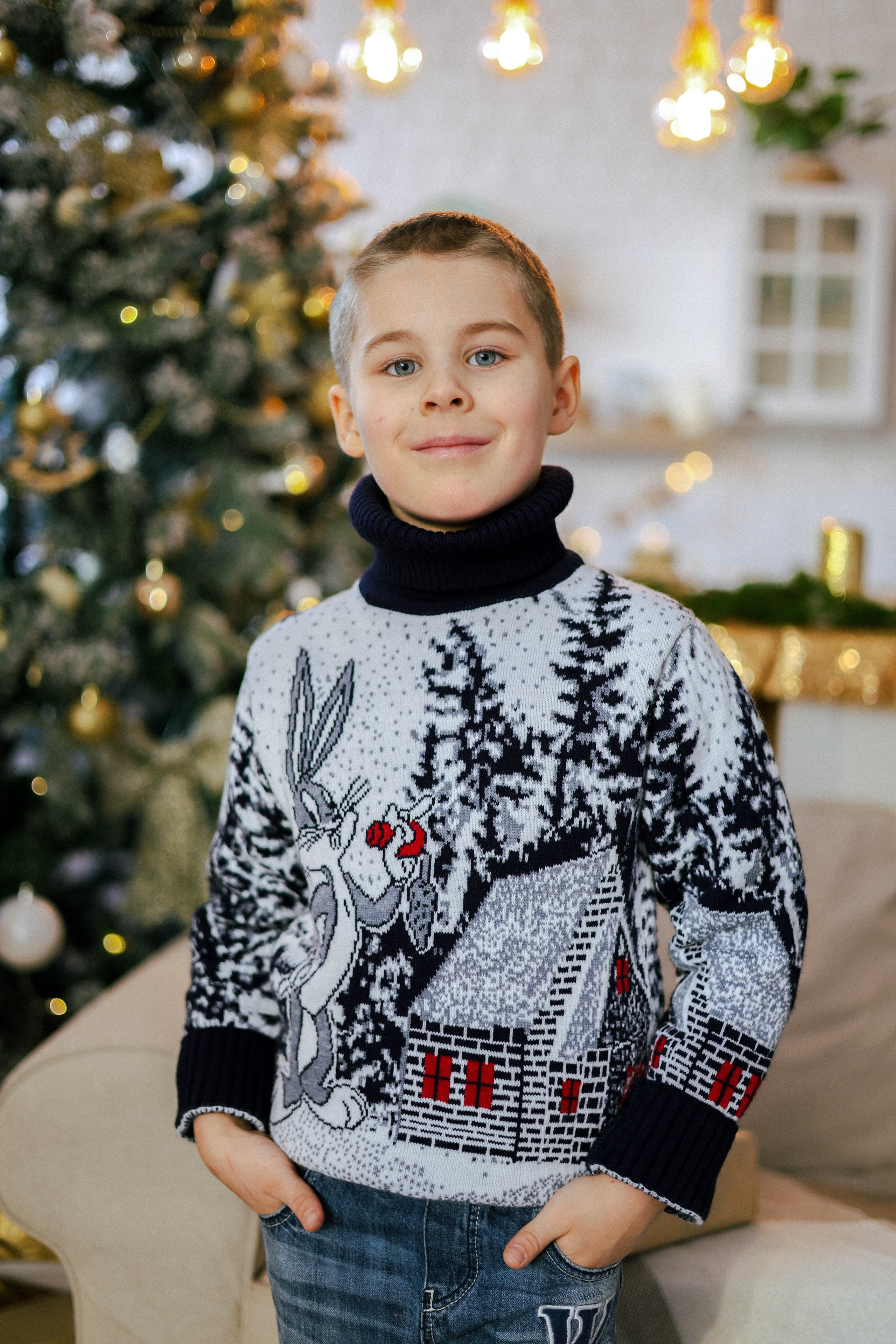 Новогодняя история «Нелля и ее семья». Фотограф в Москве Анастасия Калинина