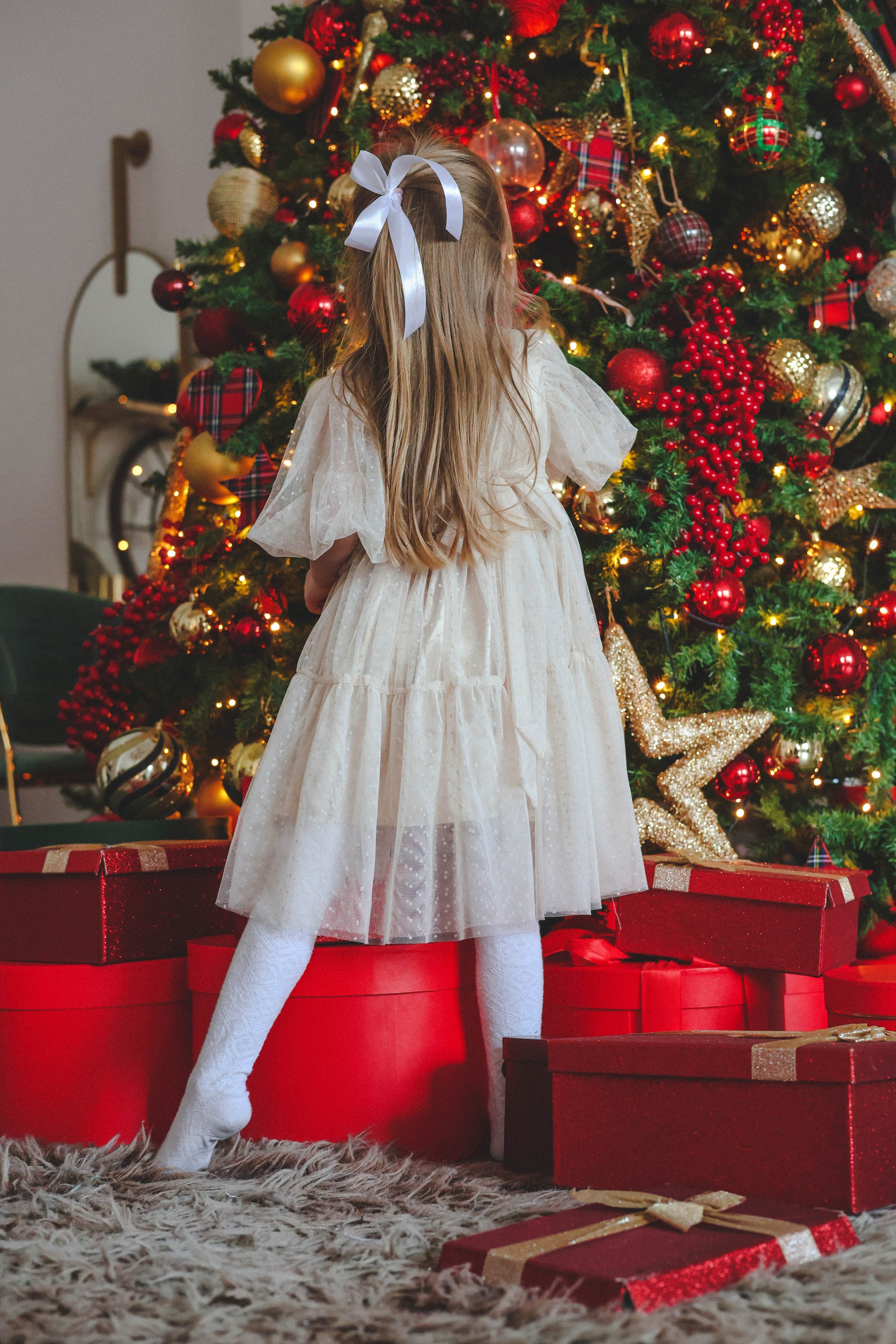 Новогодняя история «Кира и ее семья». Фотограф в Москве Анастасия Калинина