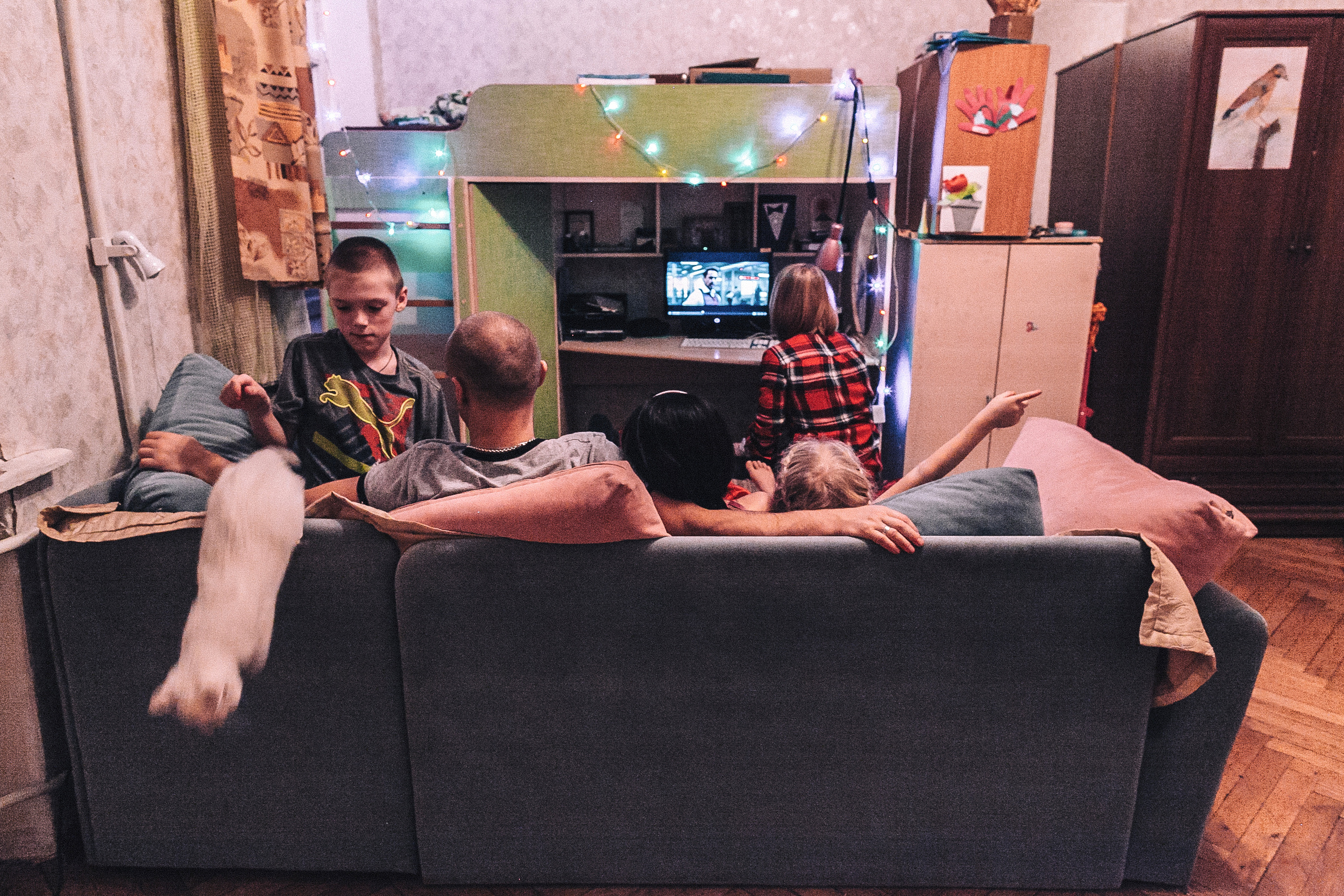 Любовь и пряники, или когда ВСЕ дома). Семейный, Детский, Репортажный фотограф в Санкт-Петербурге Погодина Лю