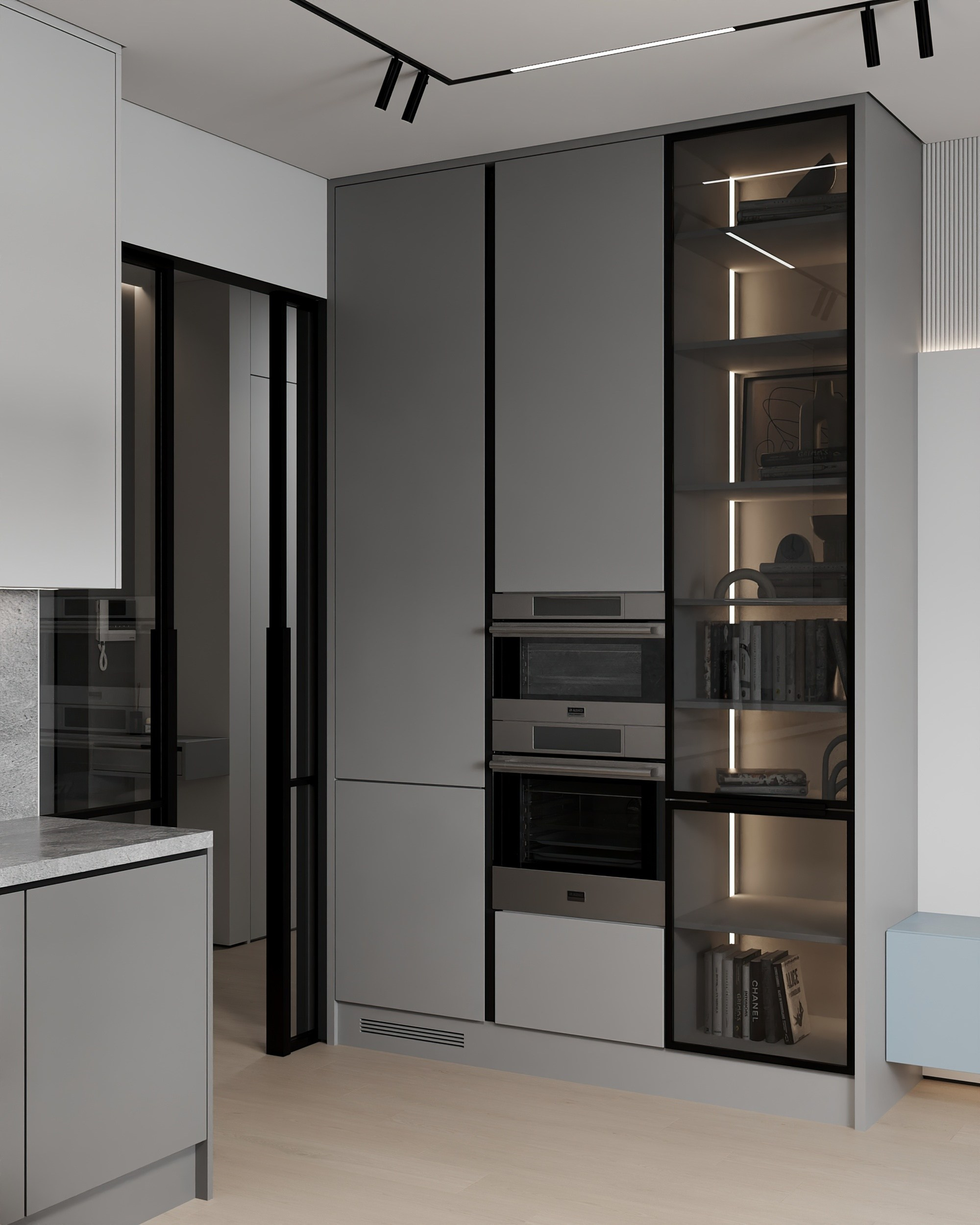 B22_Tretiakova_interiors. 3d визуализатор интерьера Анастасия Лосицкая