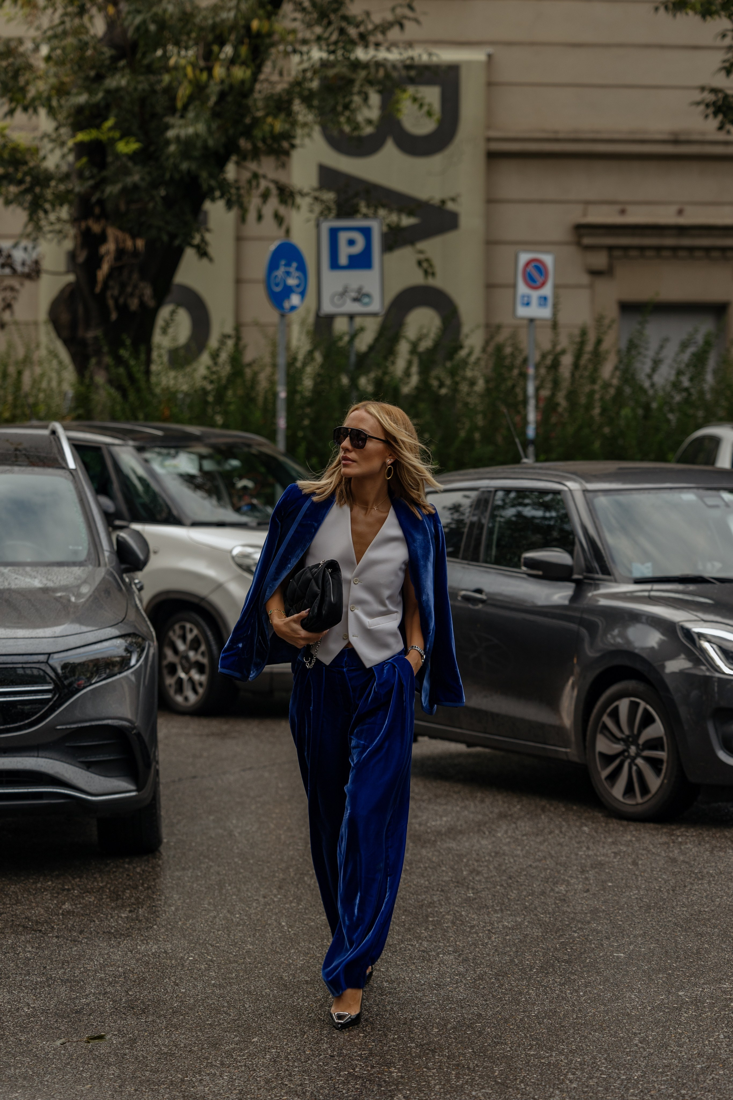 MFW SPRING/SUMMER 2024 EMPORIO ARMANI. Photographer in Milan Ivan Goncharov