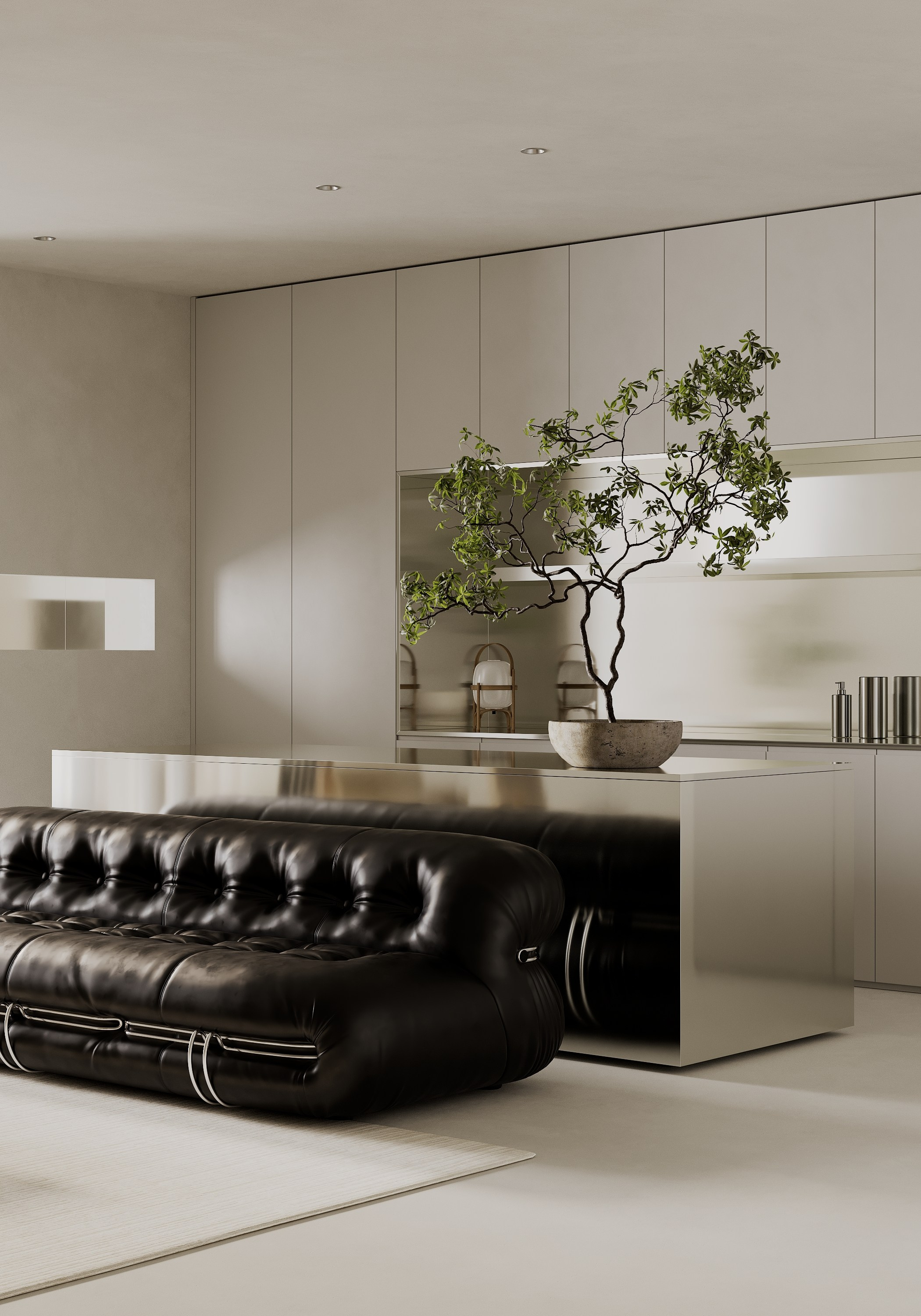 The Welcome Lounge. 3D Визуализатор Юлия Блинова