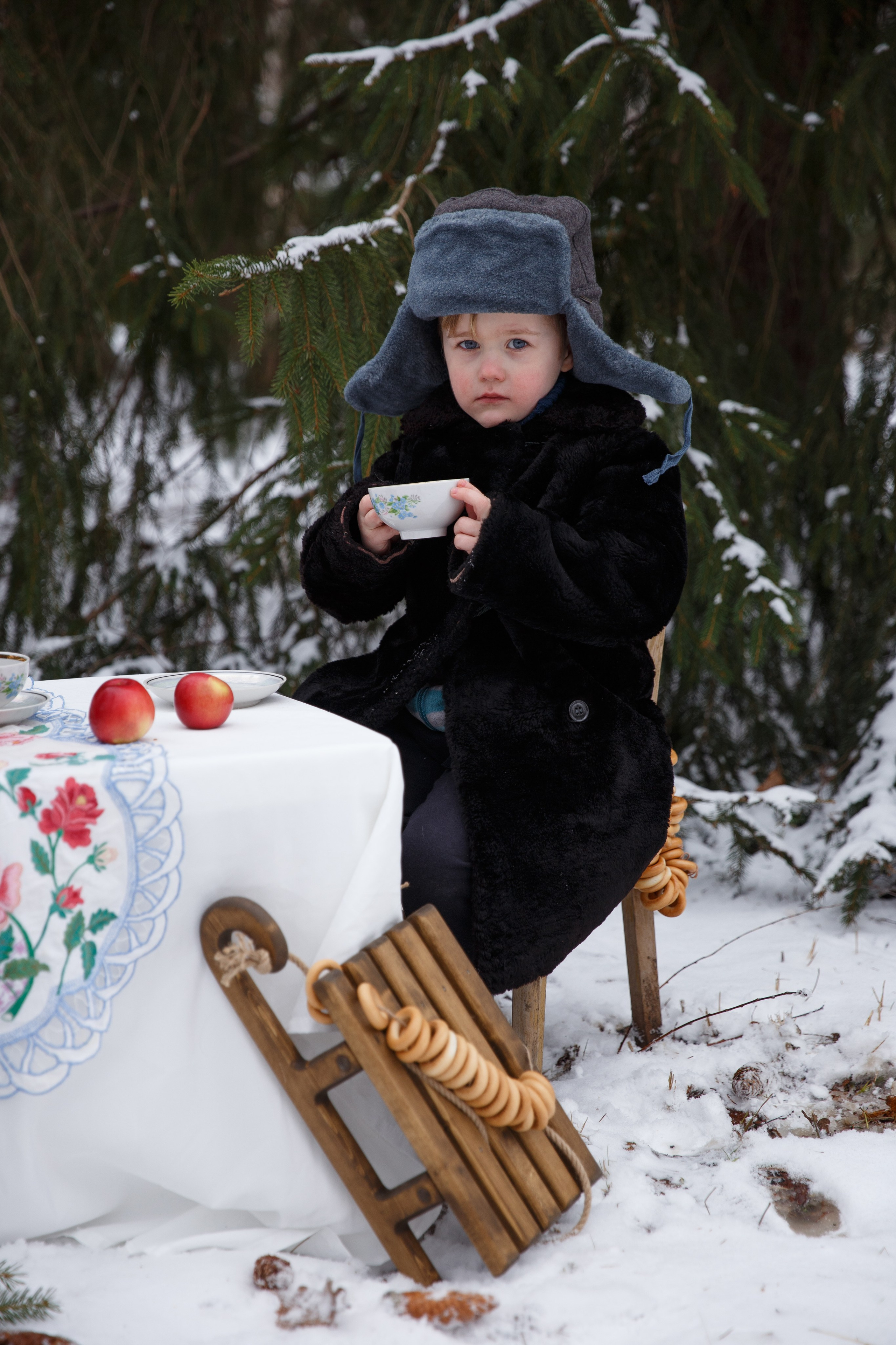 Зима. Егор. Детский и Семейный фотограф в Санкт-Петербурге