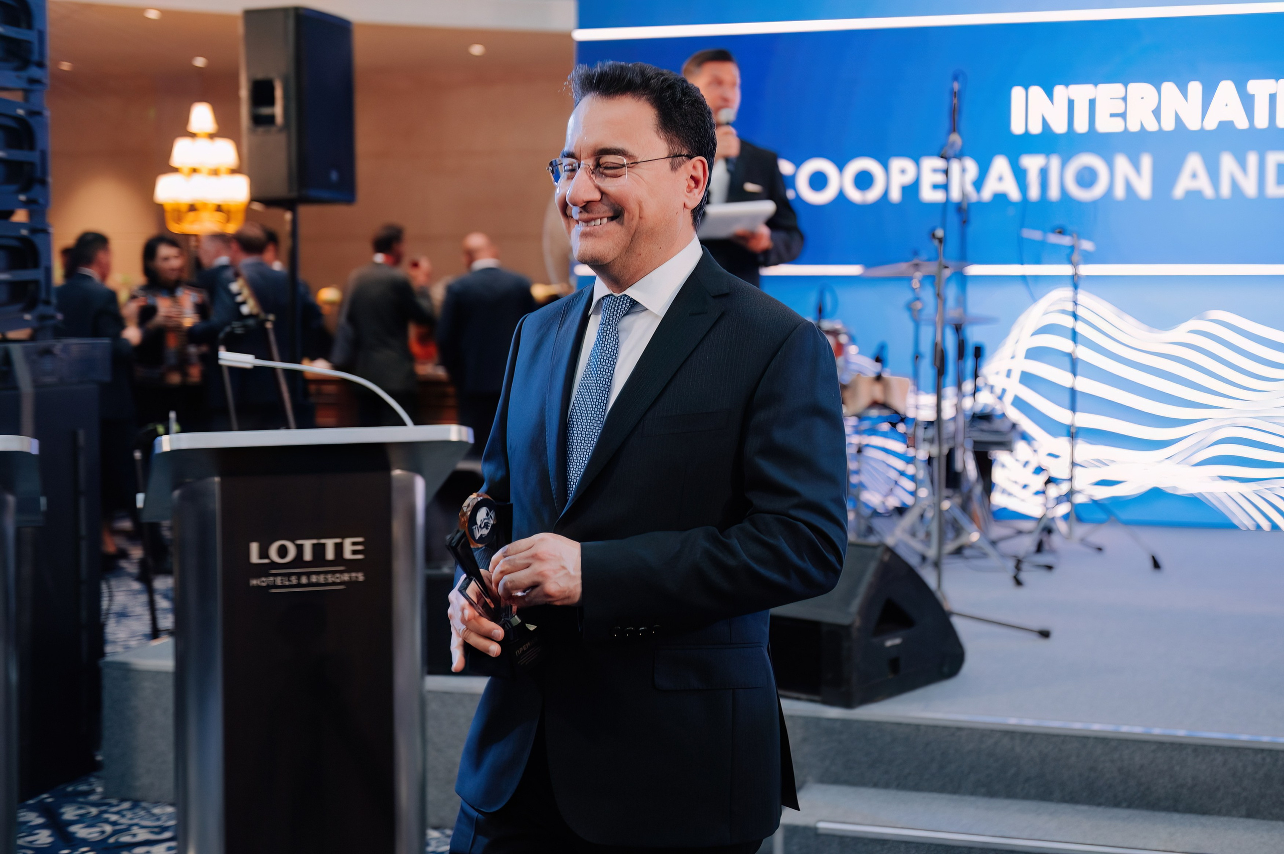 Ужин от правительства Москвы в Lotte отель. Коммерческий фотограф в Санкт-Петербурге Анна Кобзарь