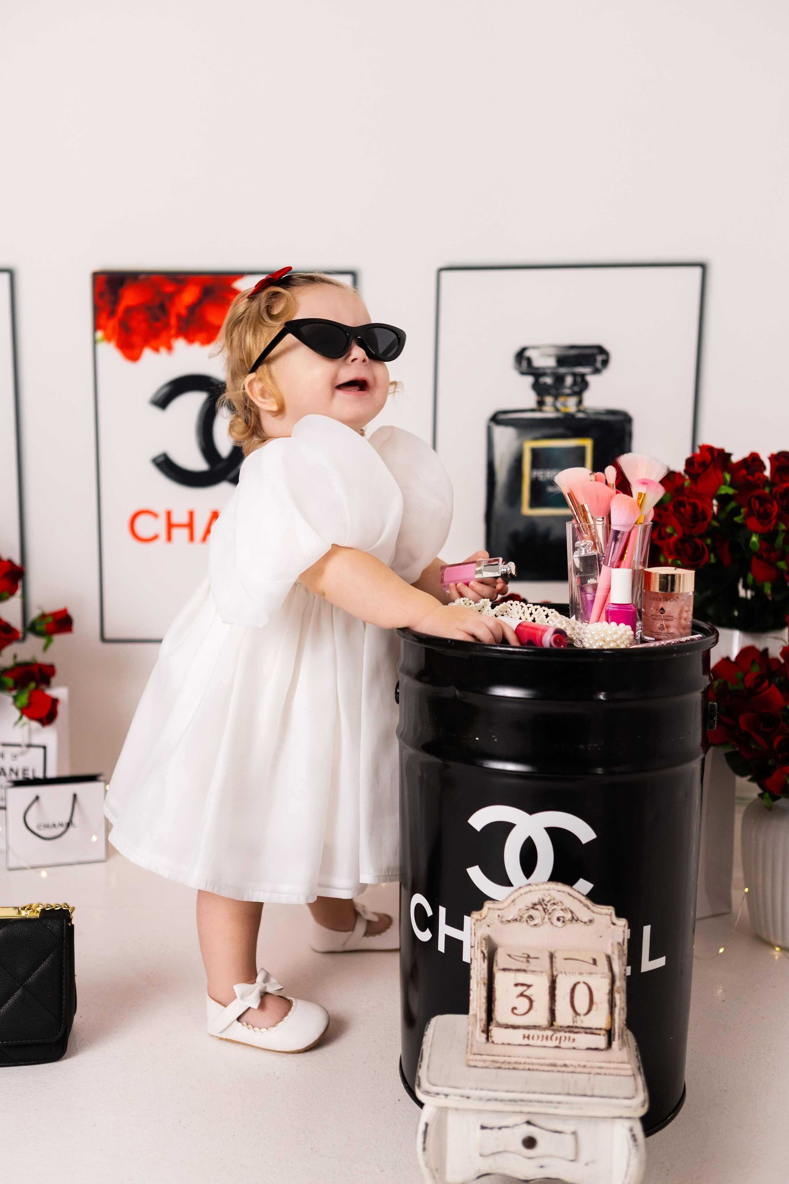 Еве 1 годик. Фотостудия «Антураж». Свадебный семейный и детский фотограф в Краснодаре Карина Федоровская