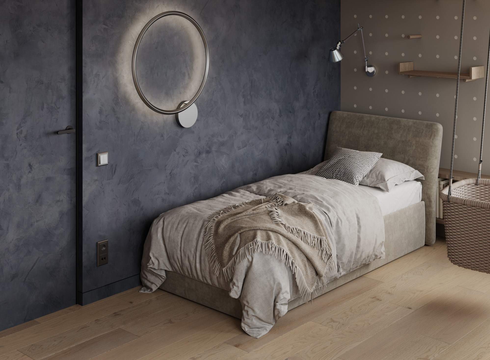 Концепция и детская зона «West Garden». Интерьеры и архитекура