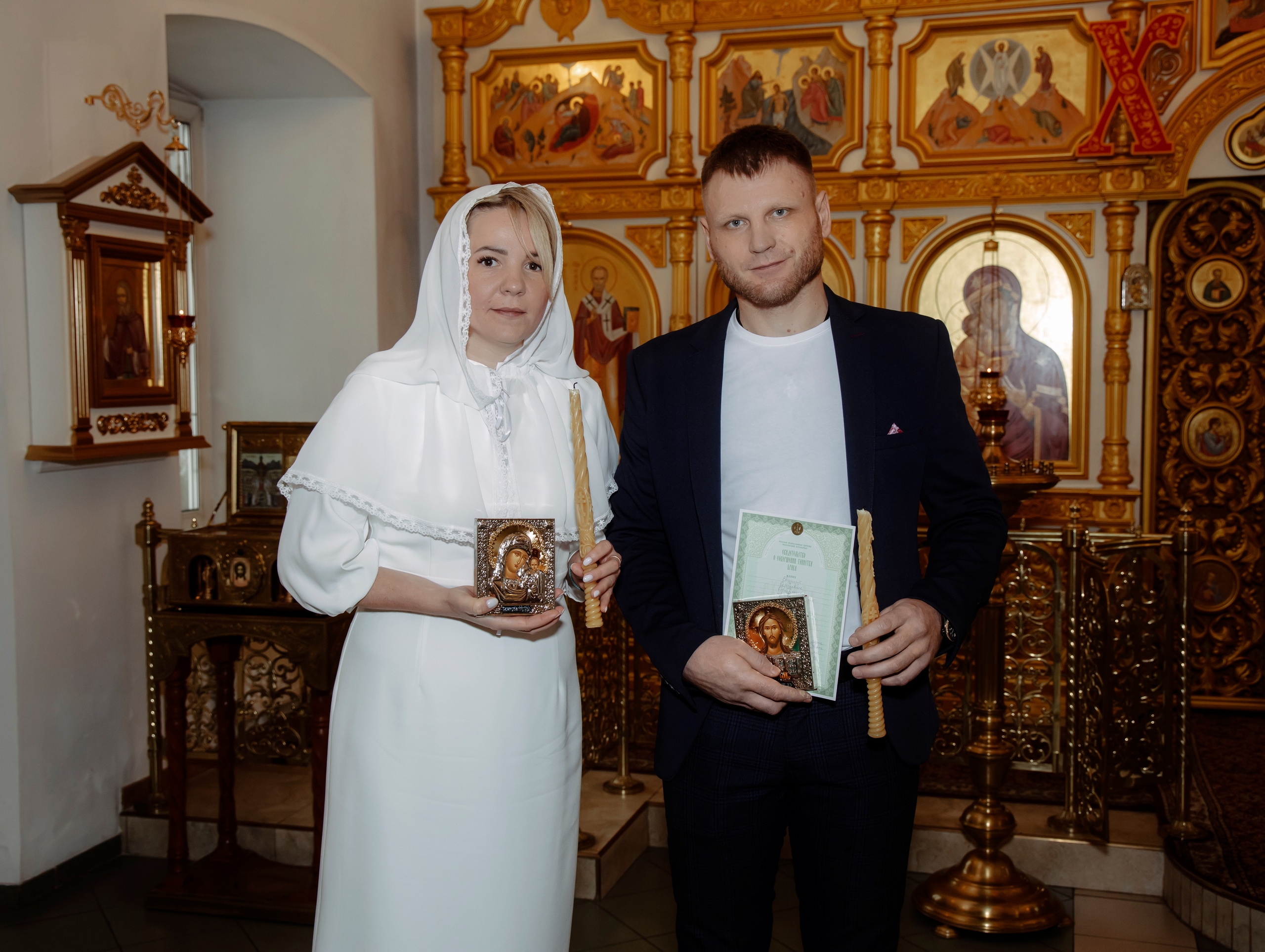 Таинство крещения и венчания. Фотограф в Подольске