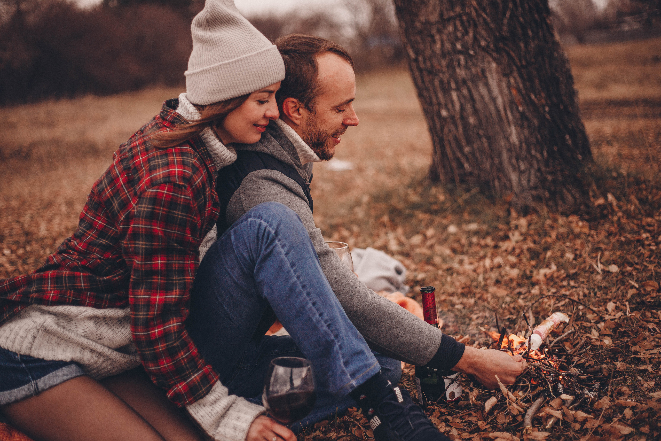Осенняя лавстори Нади и Андрея. Семейный и женский фотограф Кемерово Мария Степ