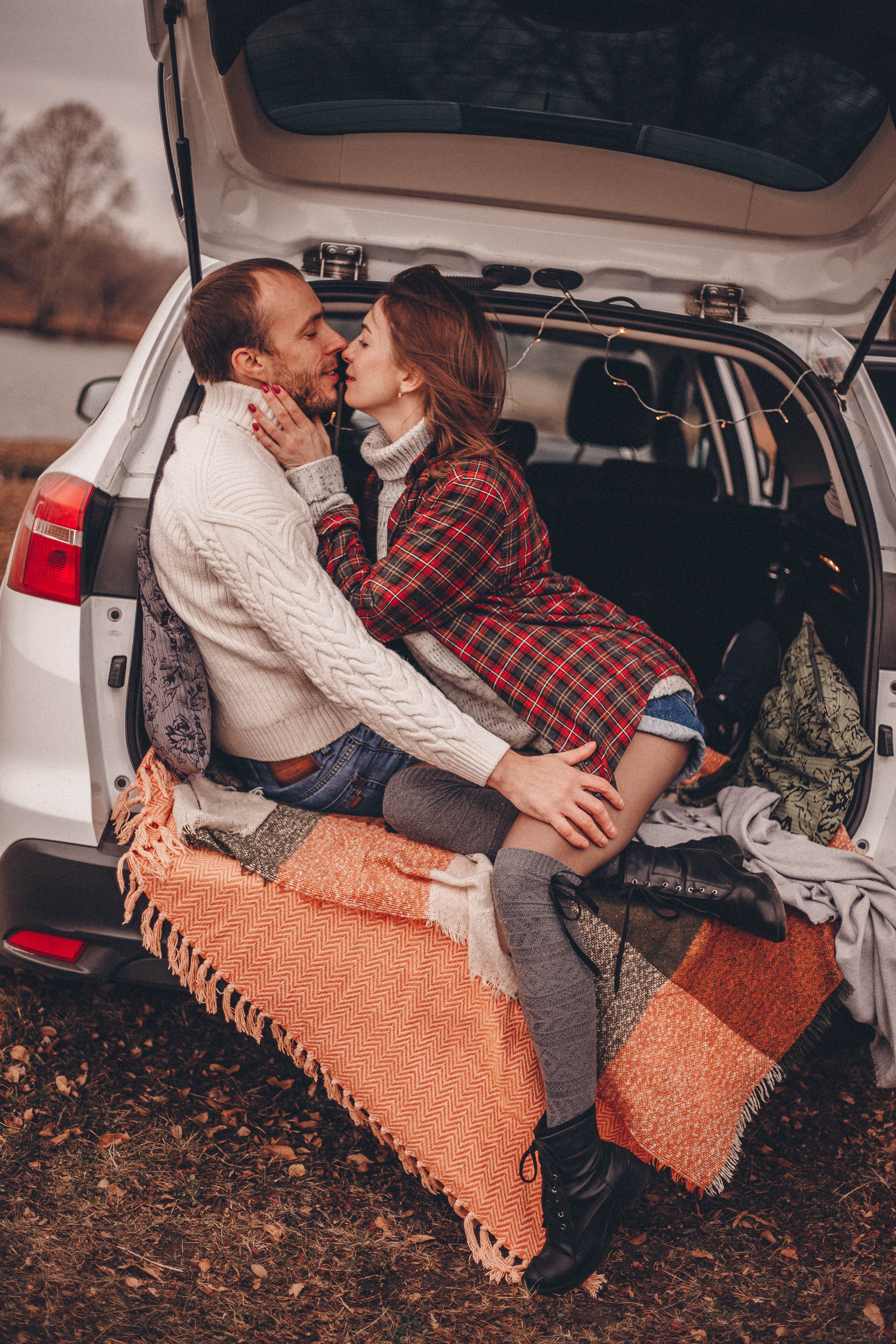 Осенняя лавстори Нади и Андрея. Семейный и женский фотограф Кемерово Мария Степ