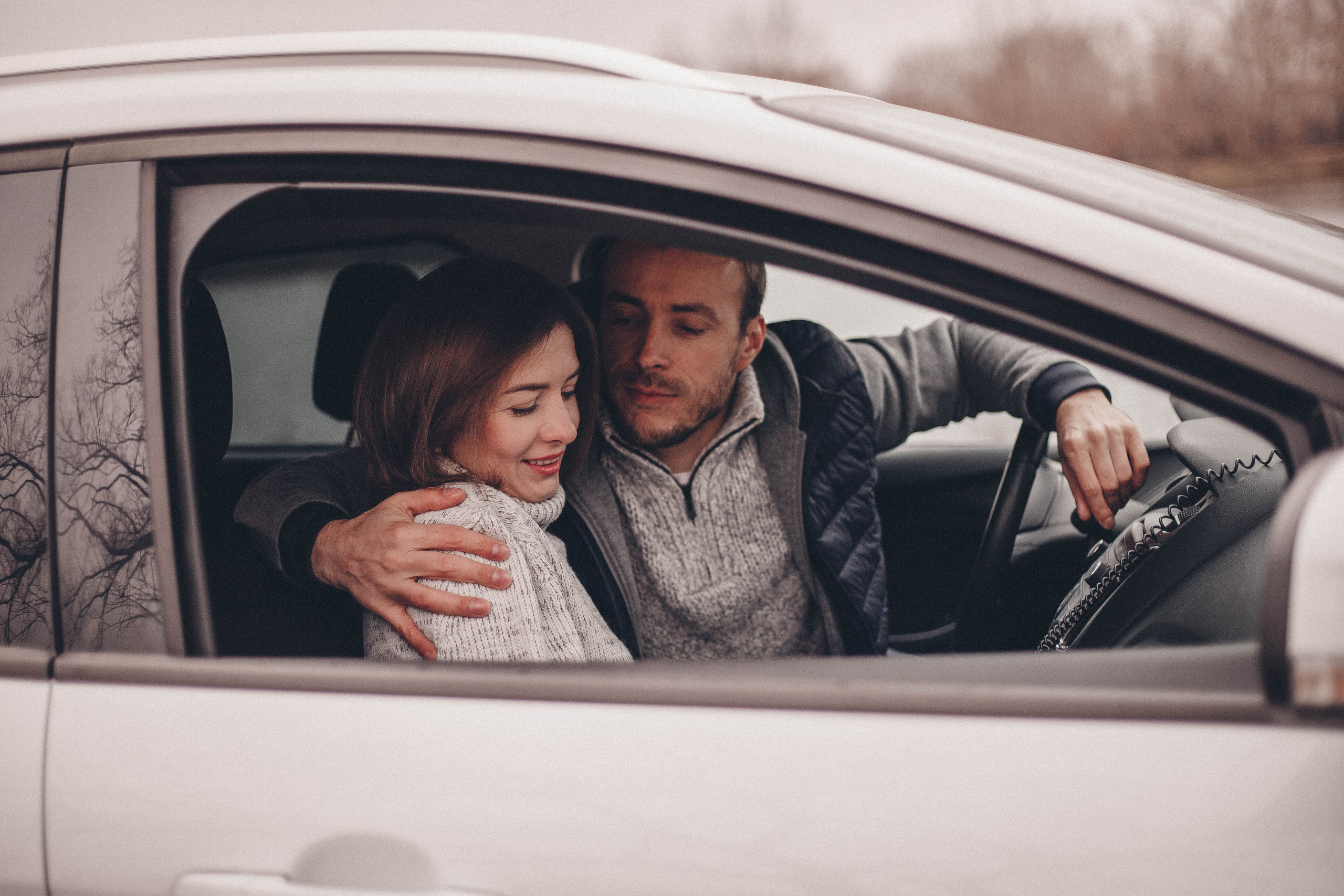 Осенняя лавстори Нади и Андрея. Семейный и женский фотограф Кемерово Мария Степ