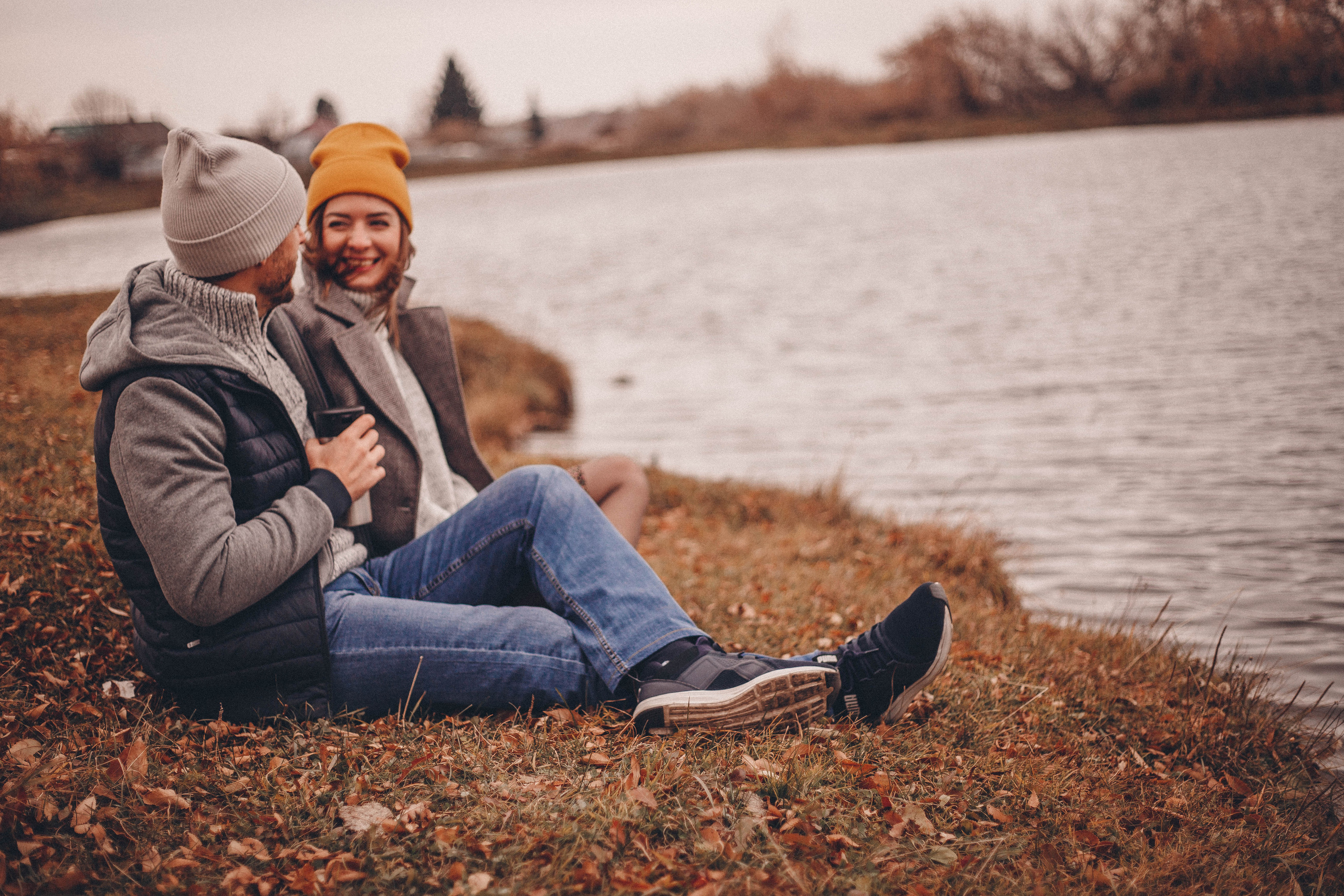 Осенняя лавстори Нади и Андрея. Семейный и женский фотограф Кемерово Мария Степ