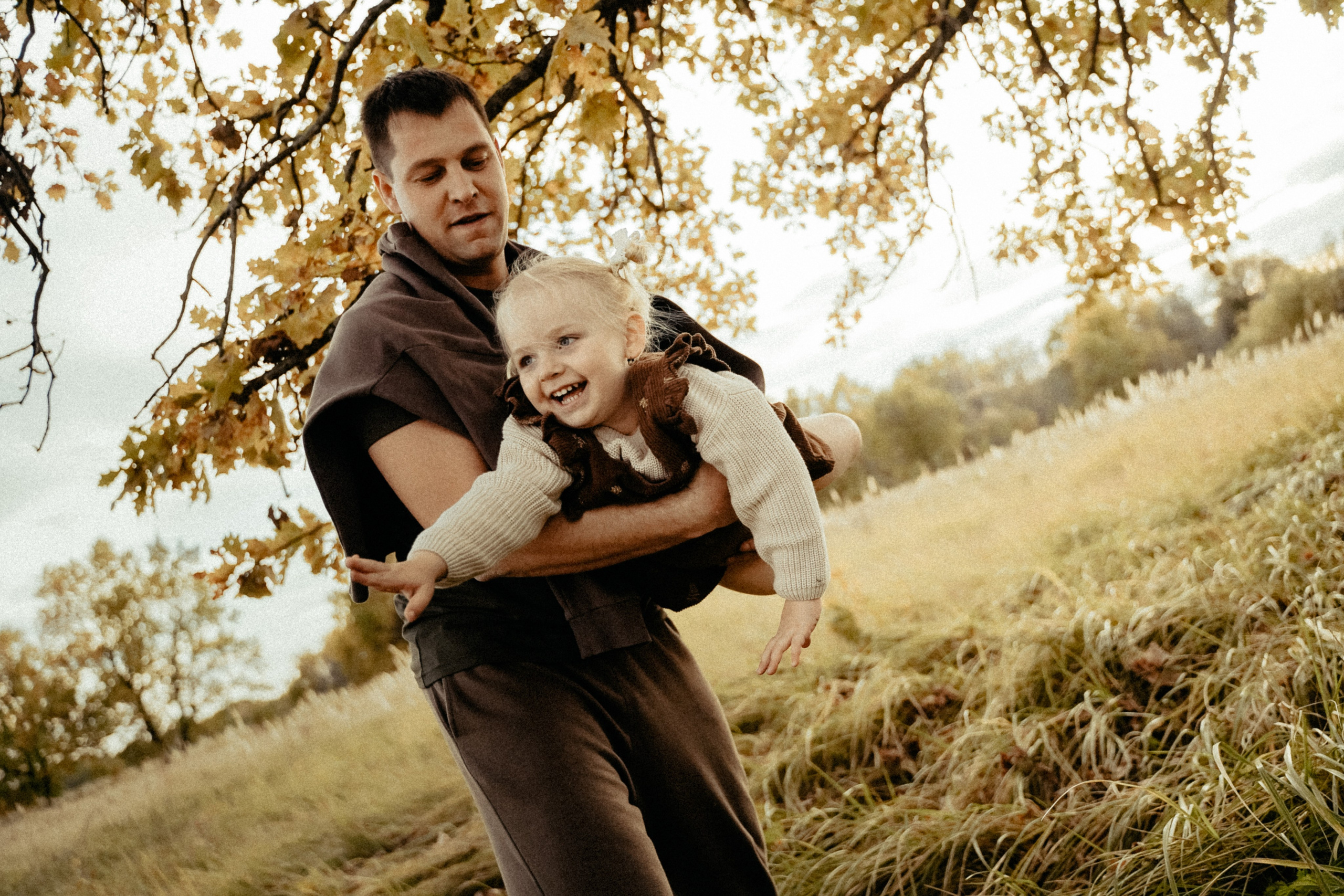 Семья на природе