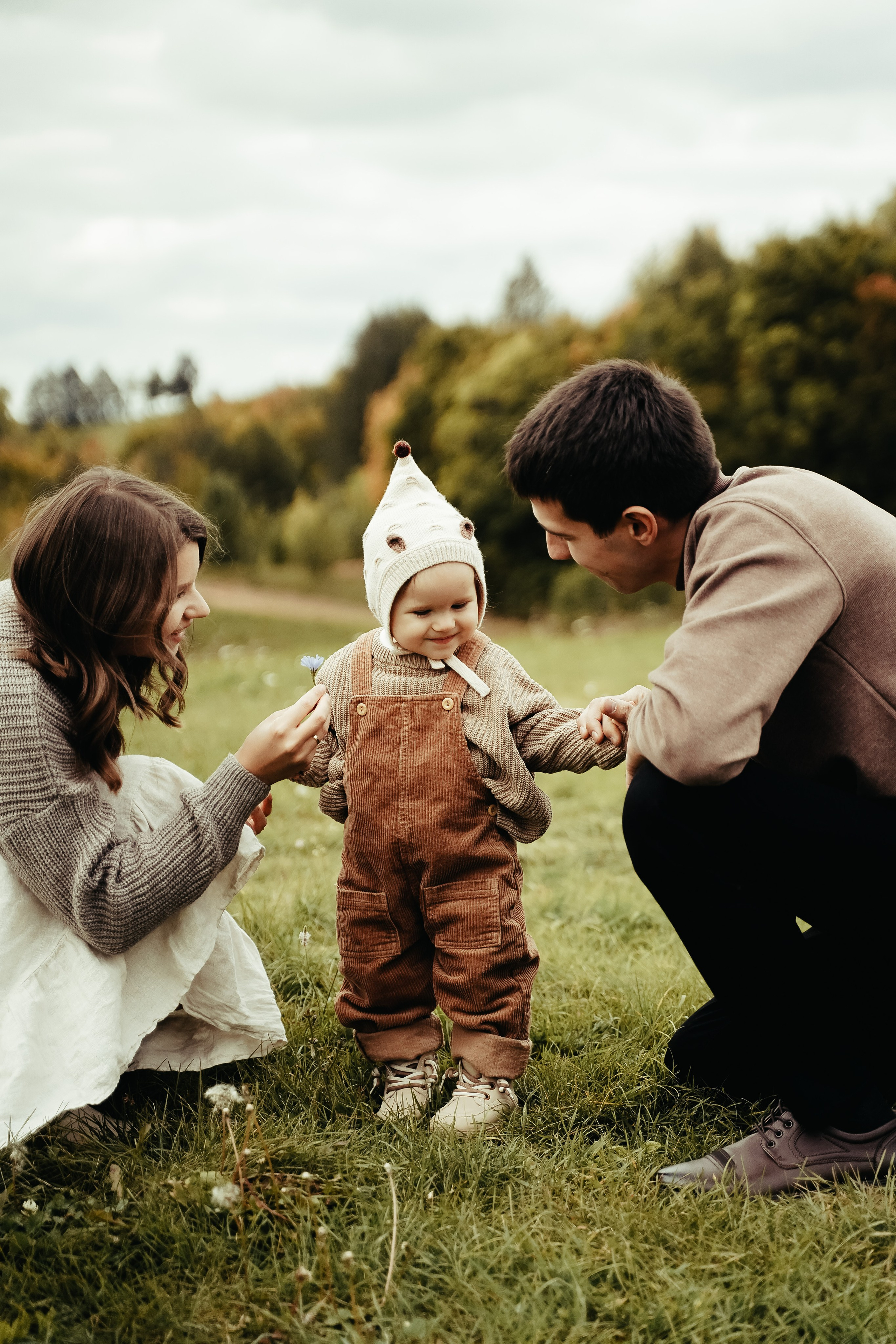 Семейная фотосъемка в поле. Бирск